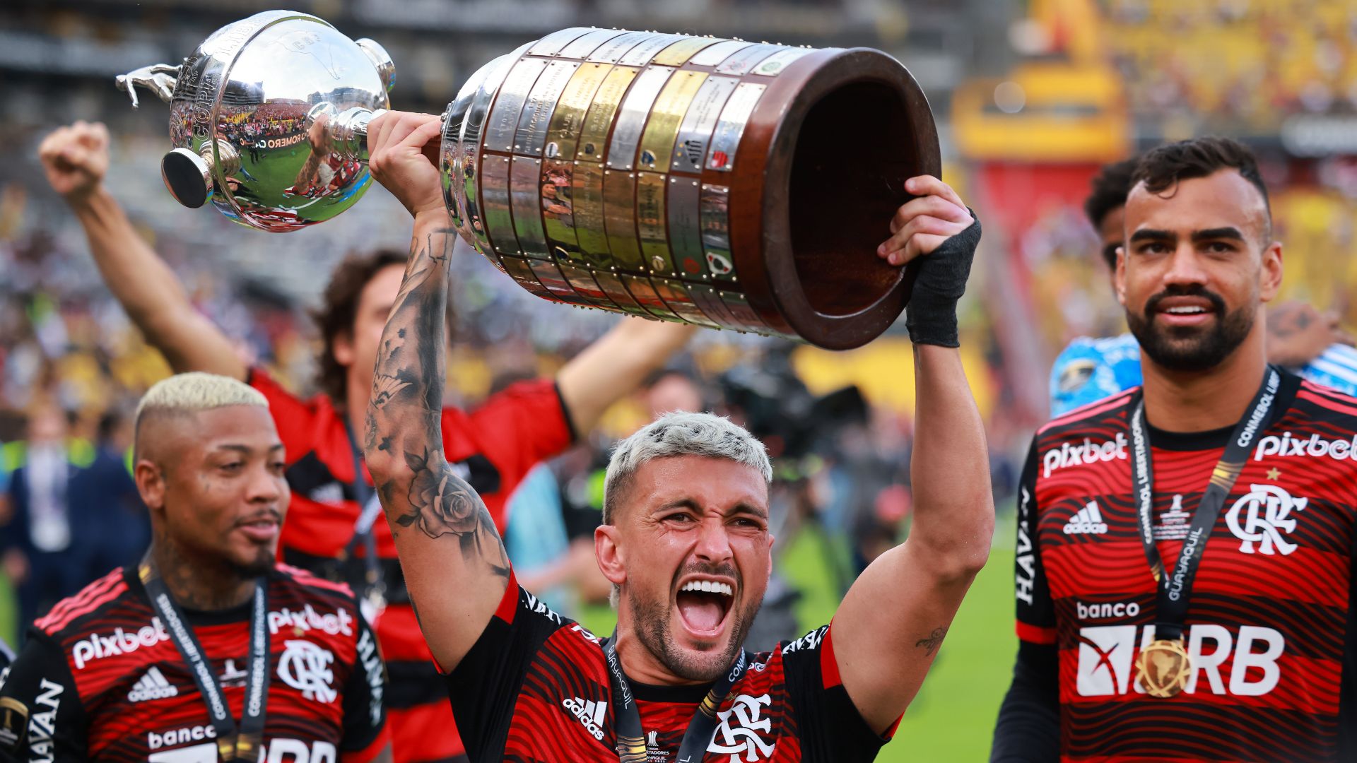 Flamengo campeão da edição de 2022 da Libertadores