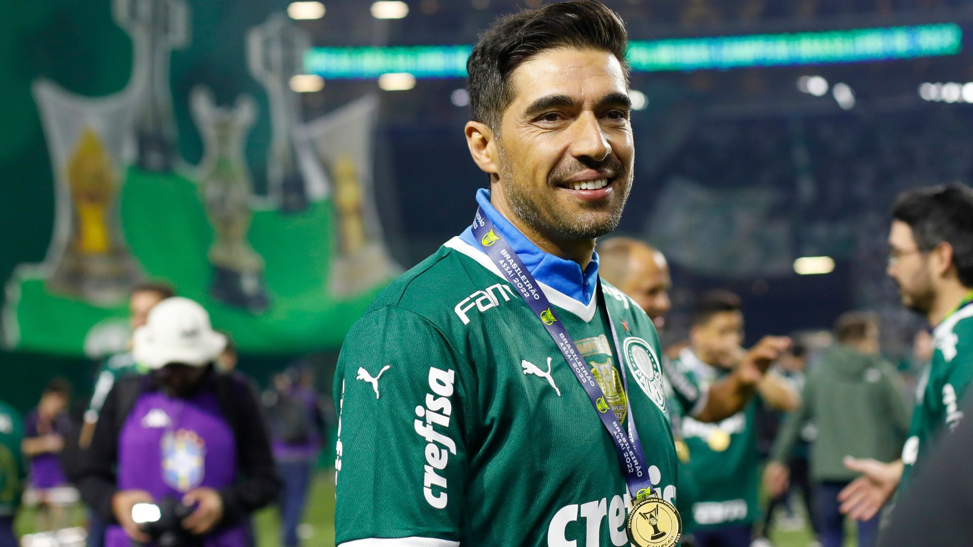Abel tem colecionado títulos como treinador do Palmeiras