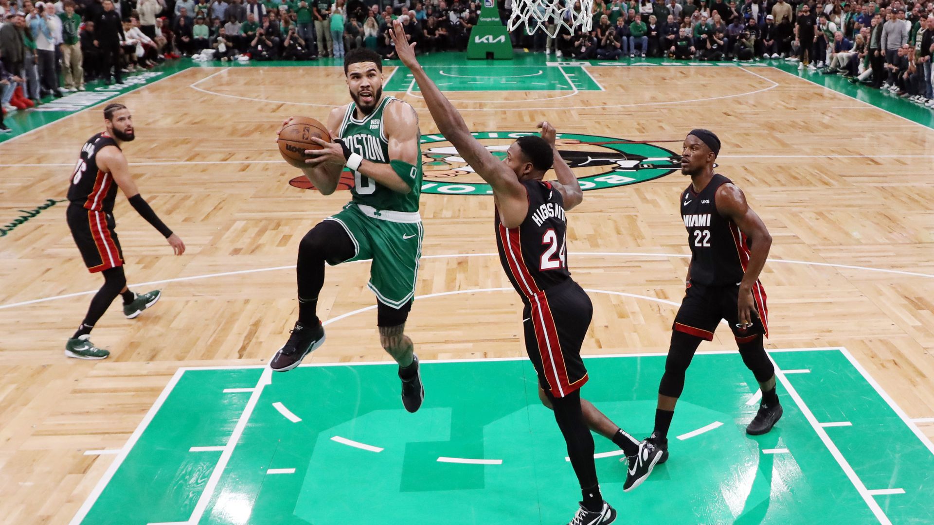 Jogo 7 entre Miami Heat e Boston Celtics