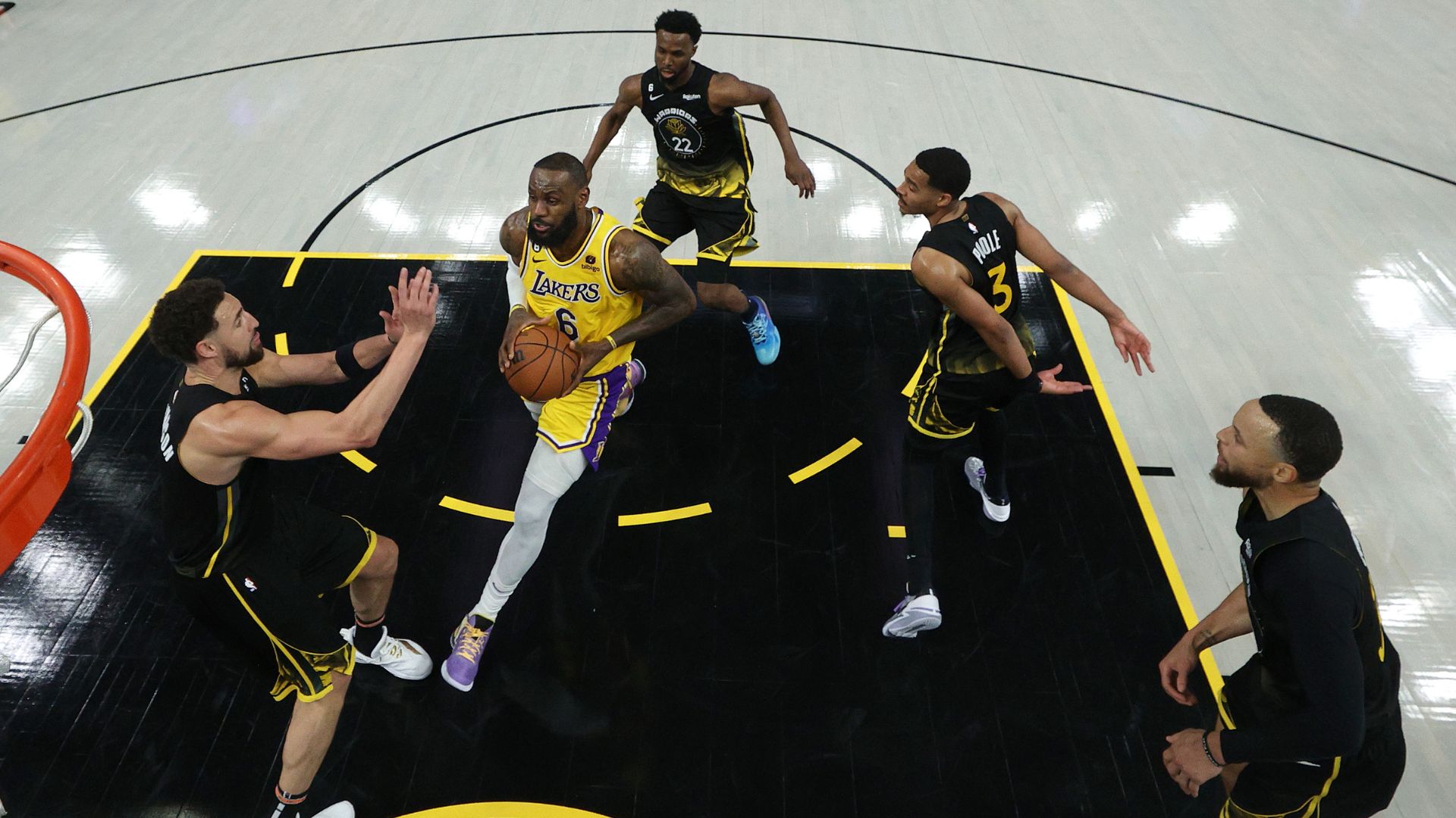 Lakers x Warriors ao vivo na NBA: onde assistir jogo 5 hoje e