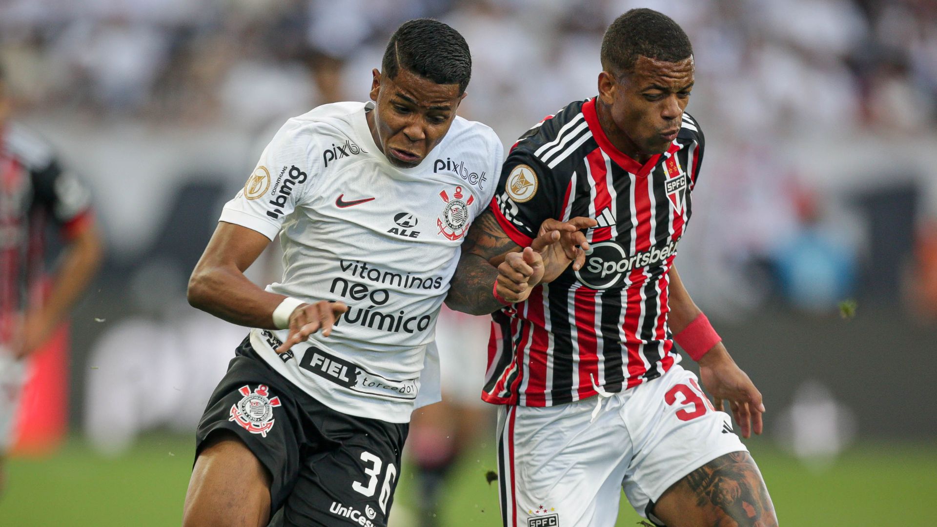 Corinthians x São Paulo no Brasileirão 2023