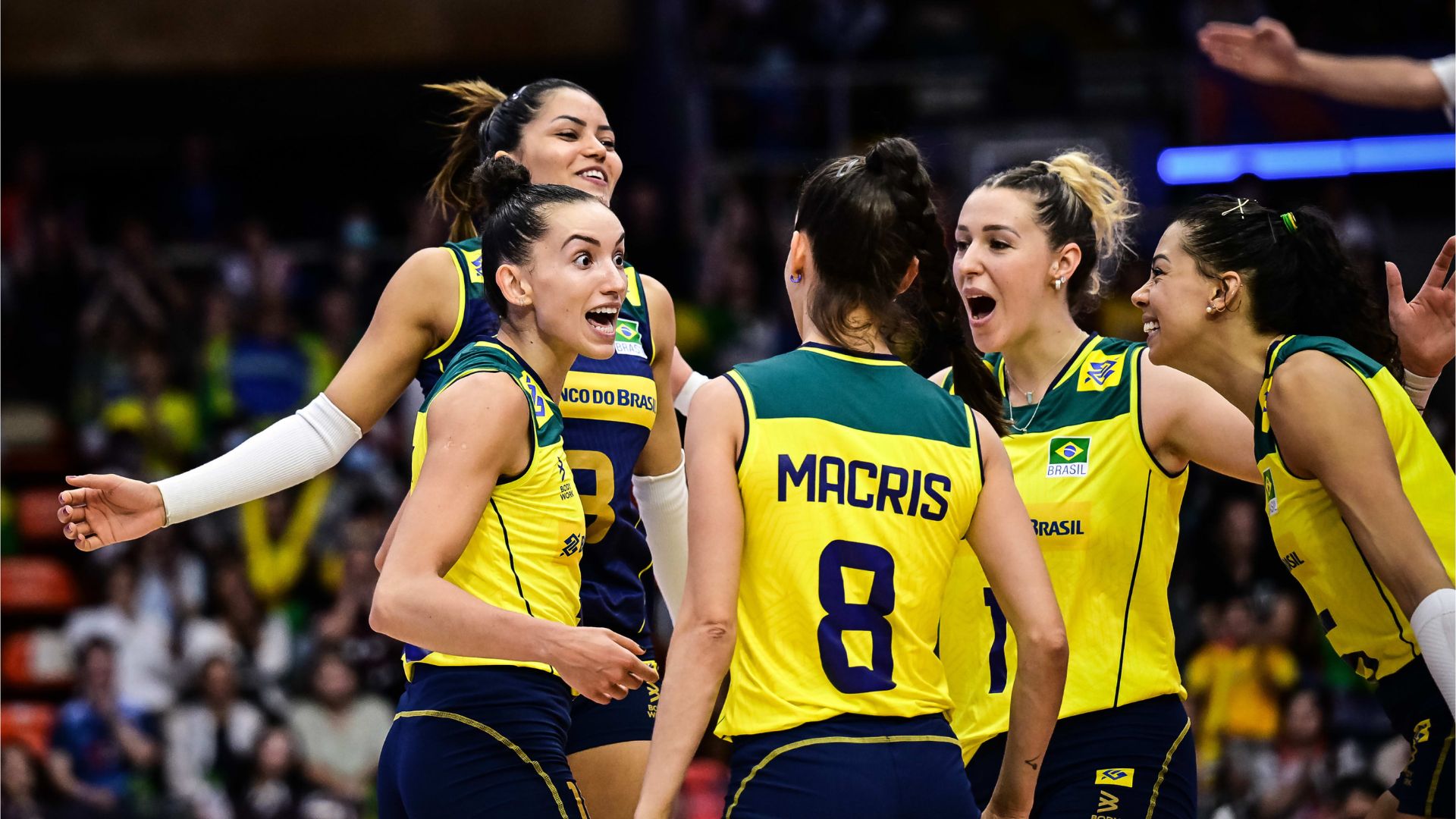 Brasil sofre 2º revés na Liga das Nações Feminina com derrota para EUA