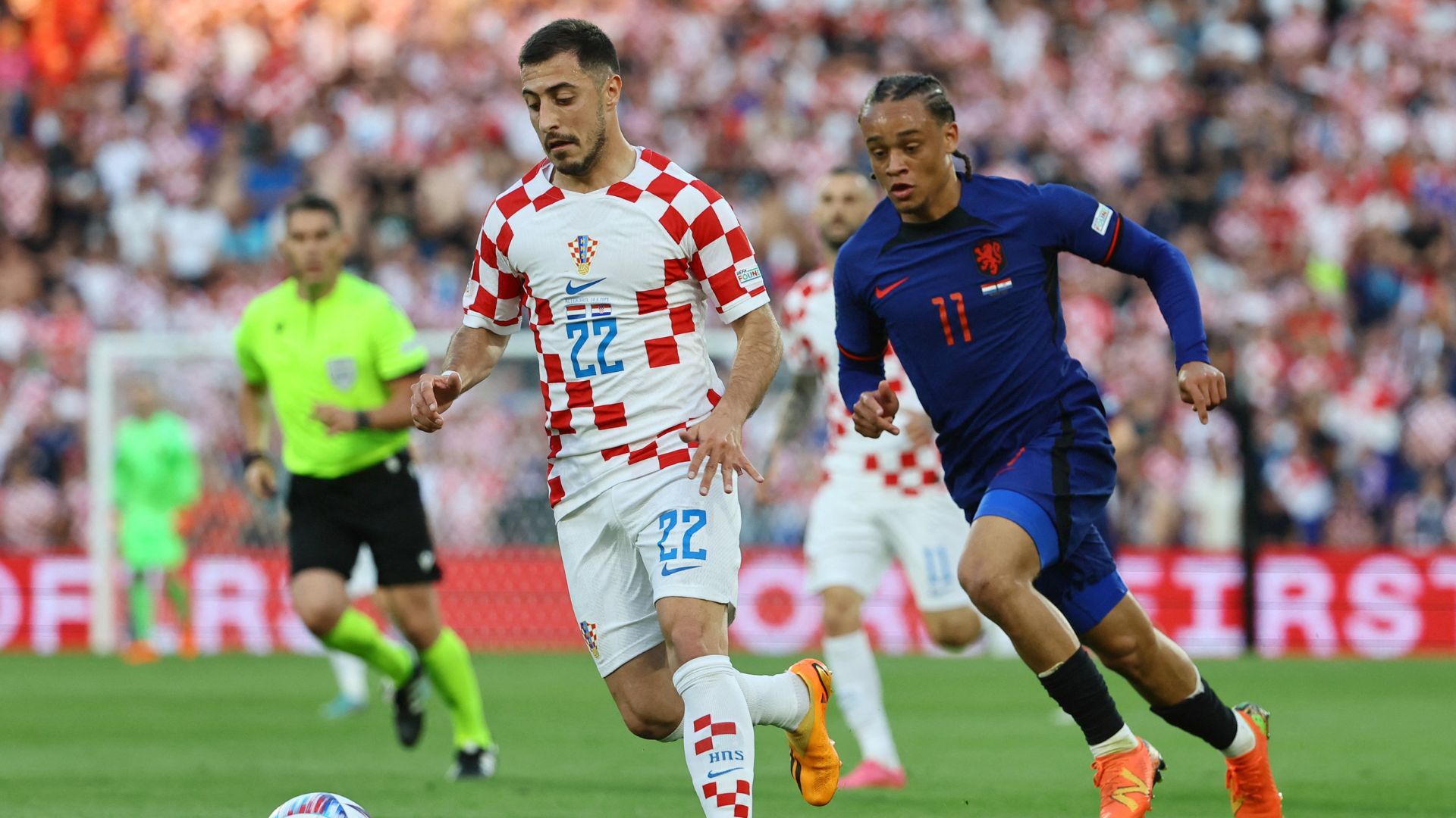 Croácia teve um segundo tempo bem superior ao desempenho da Holanda (Crédito: Reuters / Wolftang Rattay)