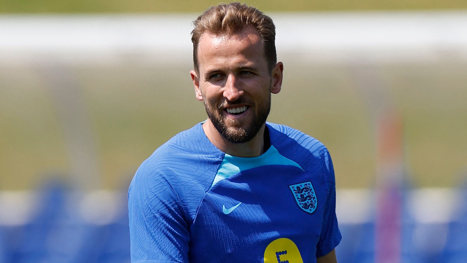 Harry Kane durante treinamento da Inglaterra (Crédito: Reuters / Jaison Cairnduff)