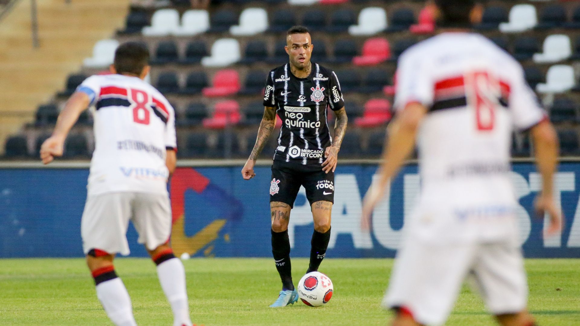 Luan em sua última partida pelo Corinthians, em fevereiro de 2022 (Crédito: Rodrigo Coca / Agência Corinthians)