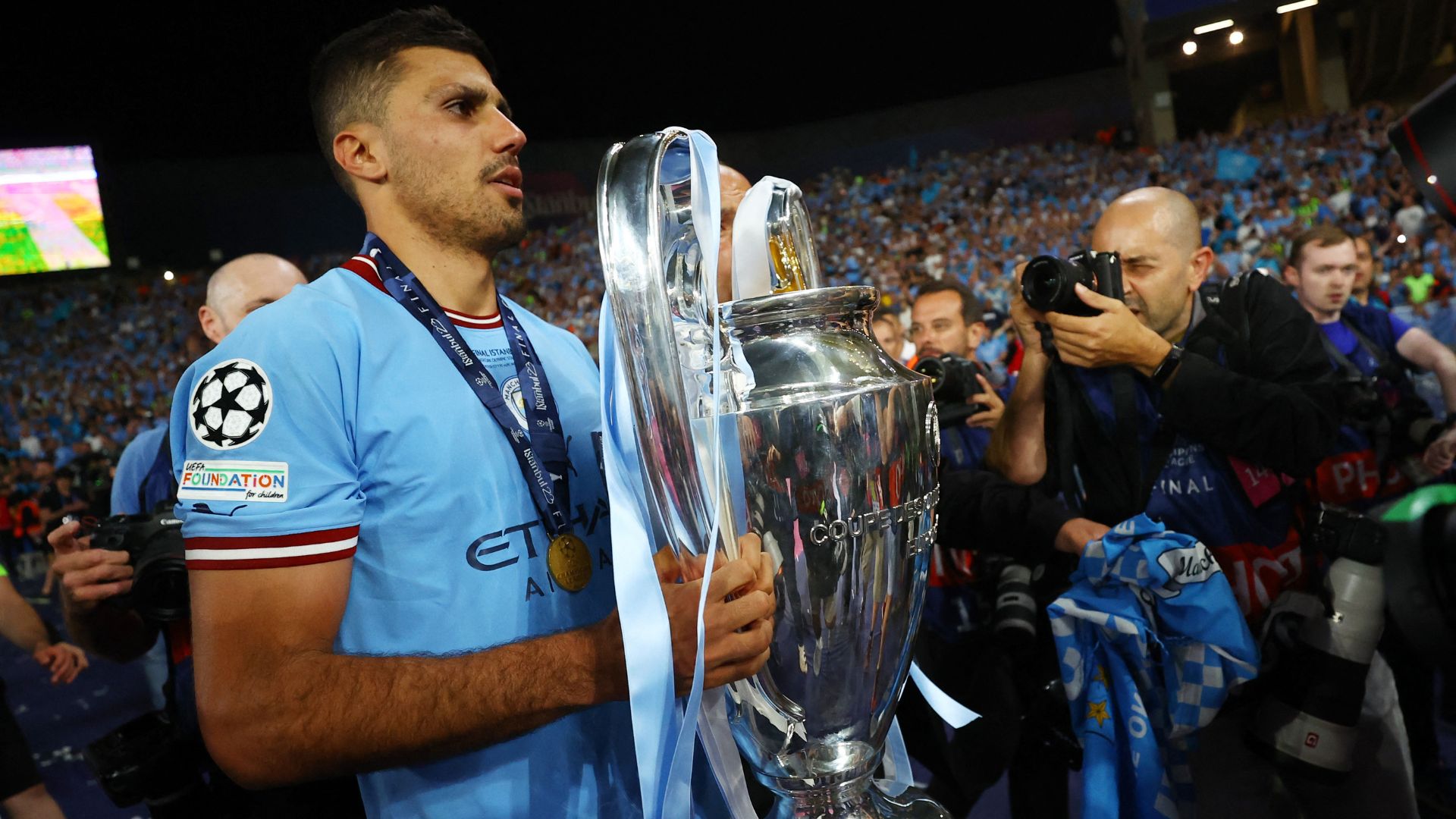 Rodri, do Manchester City, é eleito o melhor jogador da Champions League  2022/23 - Blog Jogano