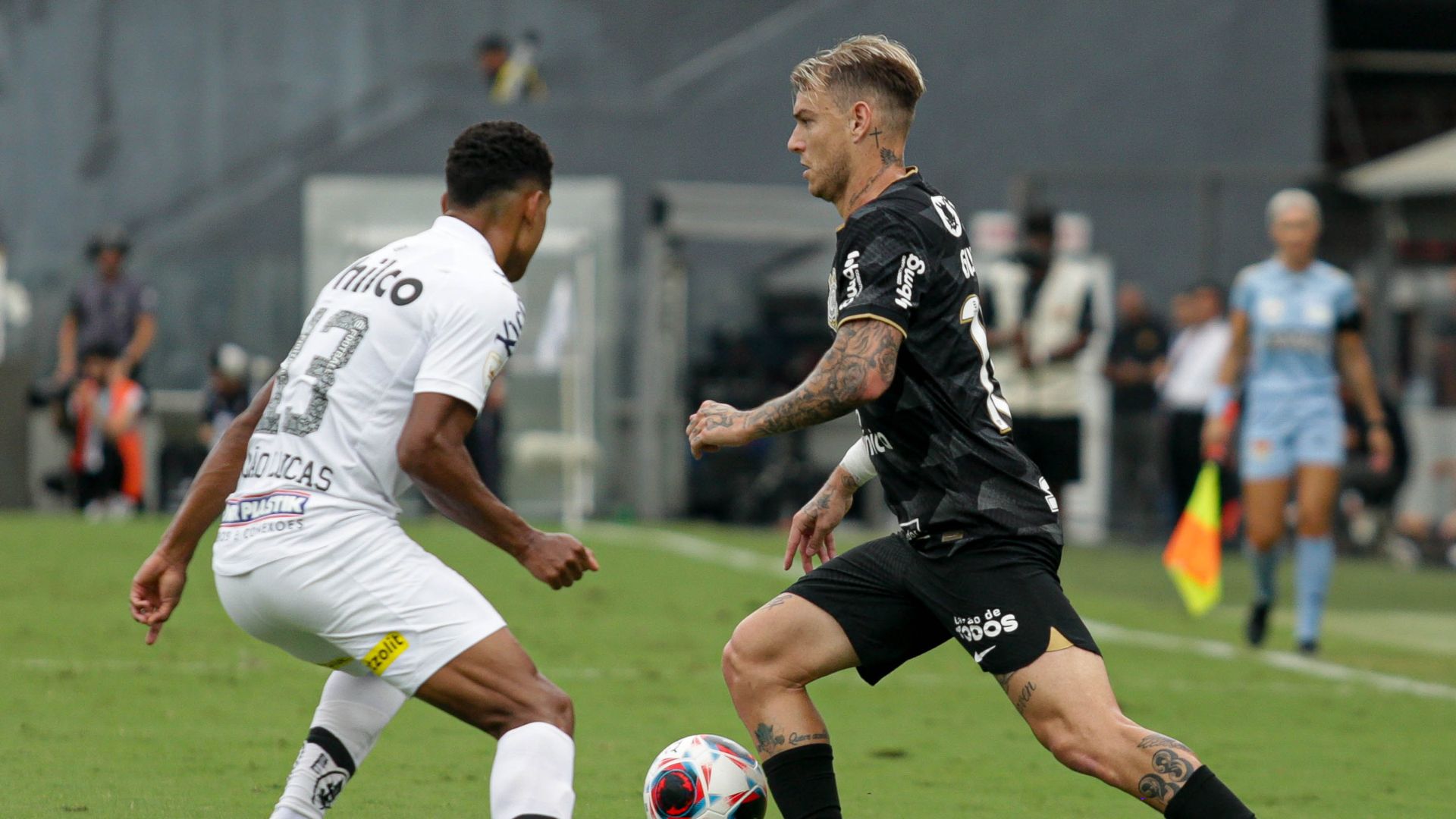 Último confronto entre as equipes terminou empatado, pelo placar de 2 a 2, no Campeonato Paulista (Crédito: Rodrigo Coca / Agência Corinthians)