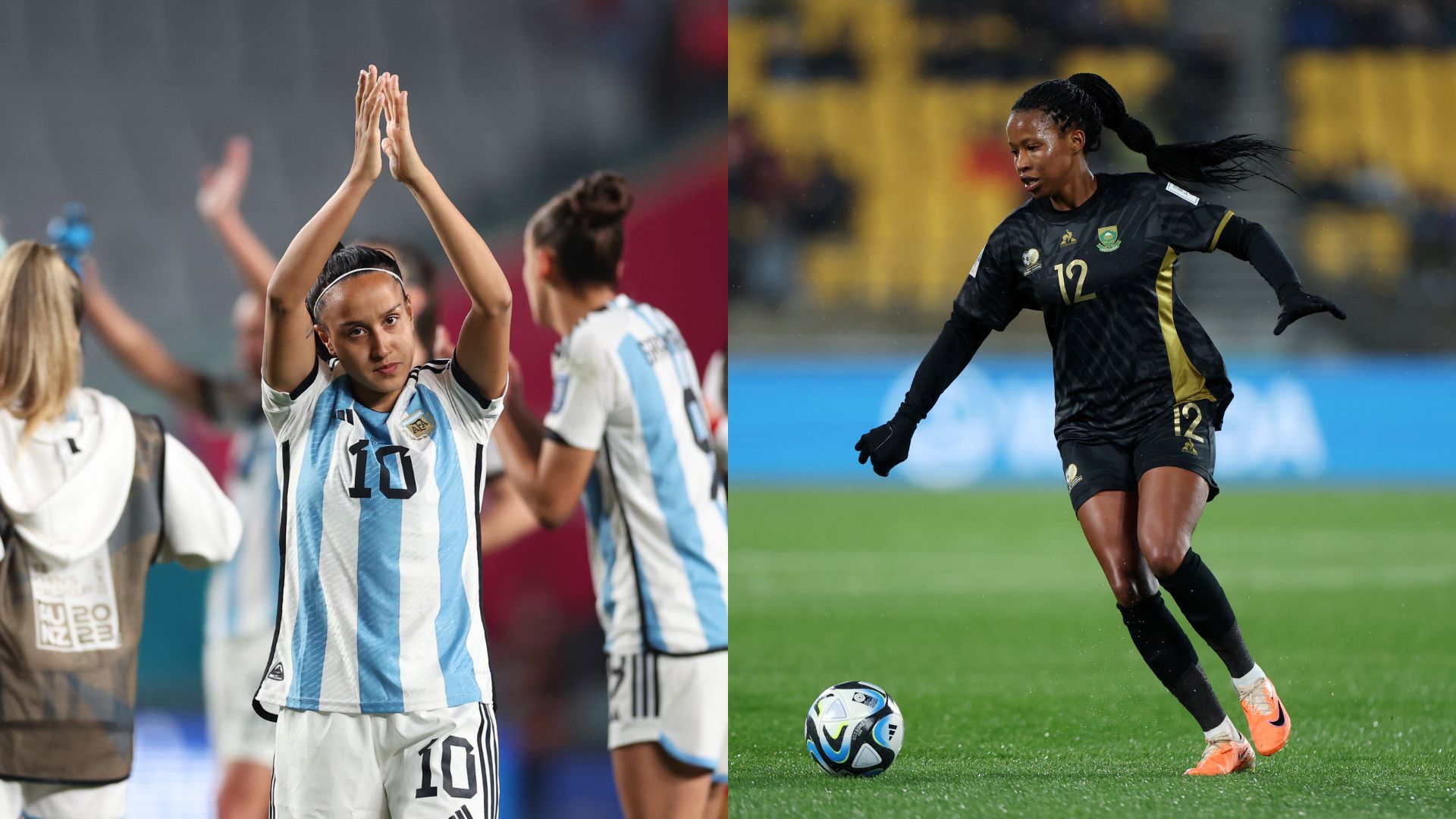 KTO Copa do Mundo Feminina: Em jogo eletrizante, Argentina busca empate com  África do Sul
