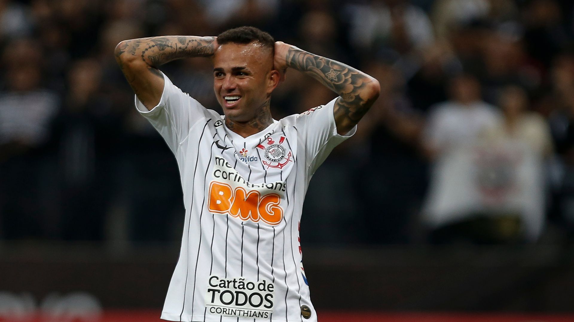 Luan em ação pelo Corinthians, em 2019 (Crédito: Getty Images)