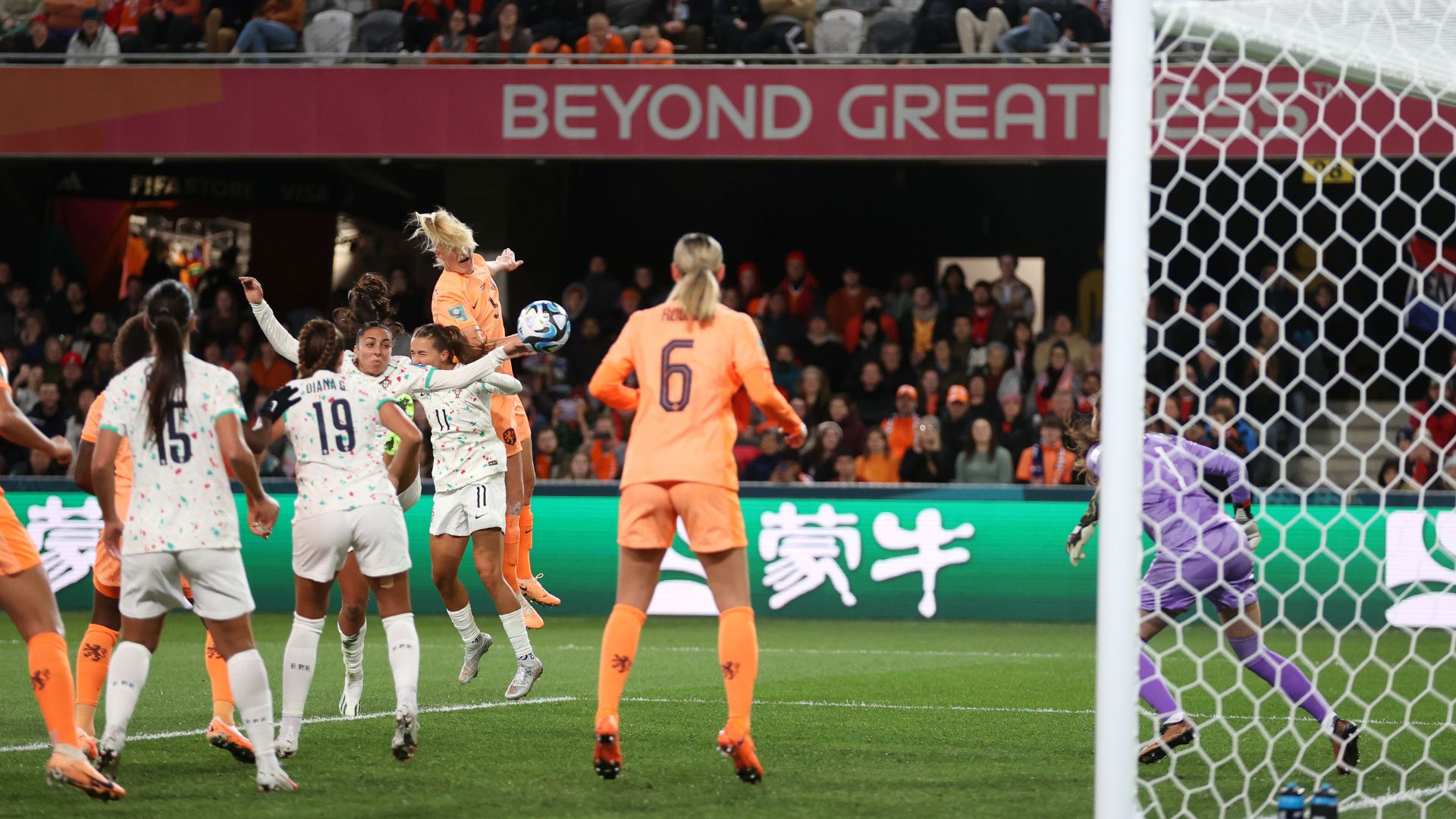 Holanda e Portugal se enfrentaram pela Copa do Mundo Feminina 