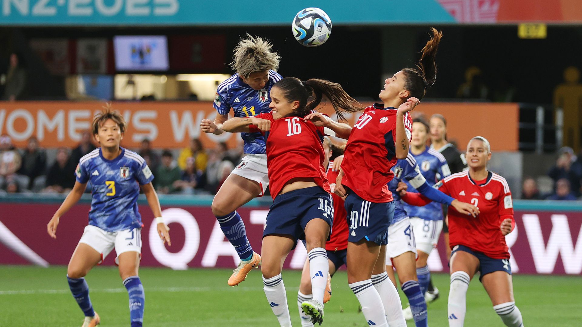 Japão e Costa Rica se enfrentaram pela Copa do Mundo Feminina 