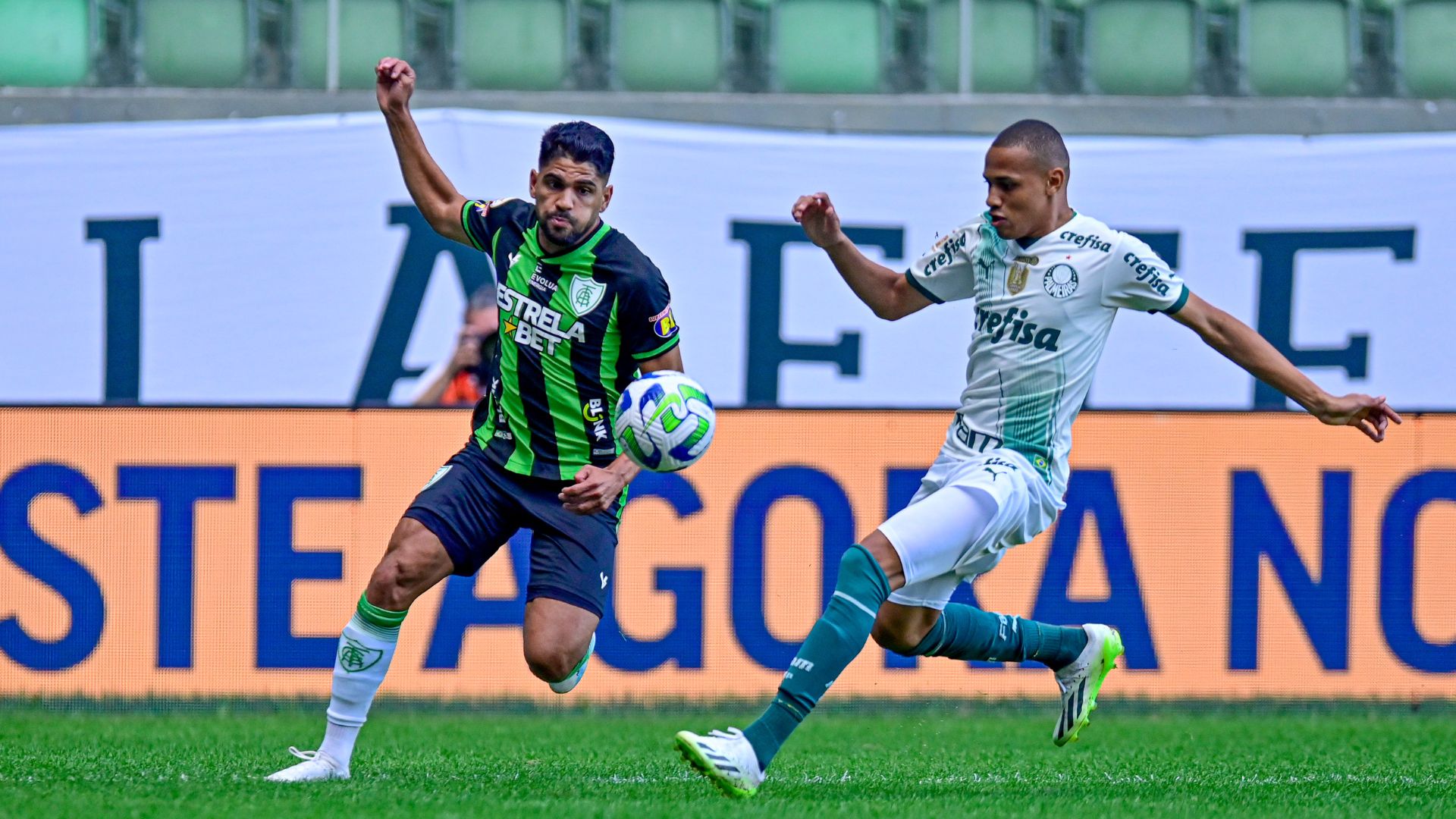 América-MG x Palmeiras no Brasileirão 2023