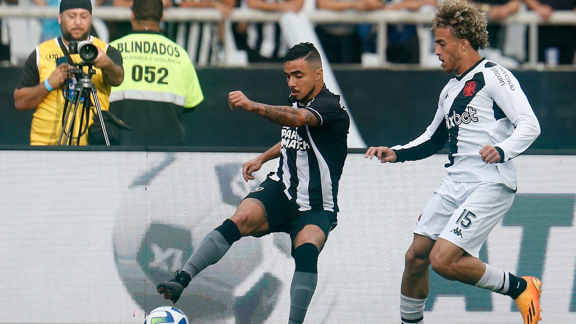 Rafael em ação contra o Vasco (Crédito: Vitor Silva / Botafogo)