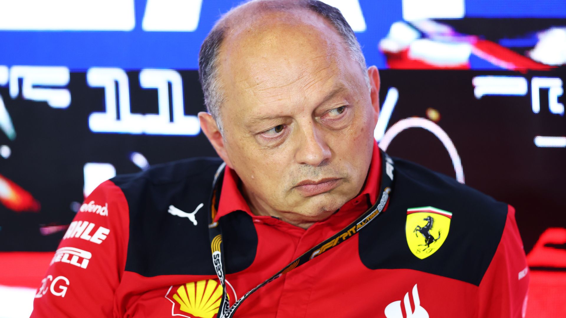 Frederic Vasseur é chefe da Ferrari