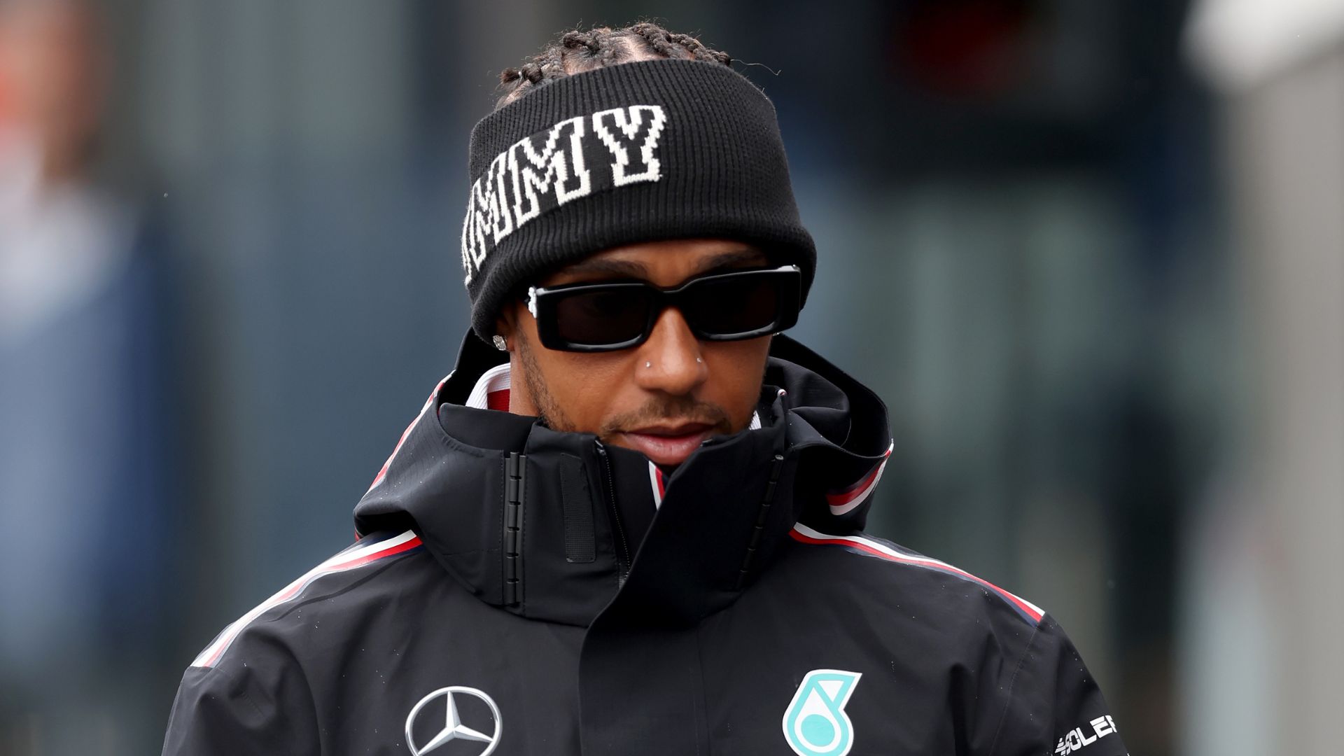 Hamilton em preparação para o GP da Holanda (Crédito: Getty Images)