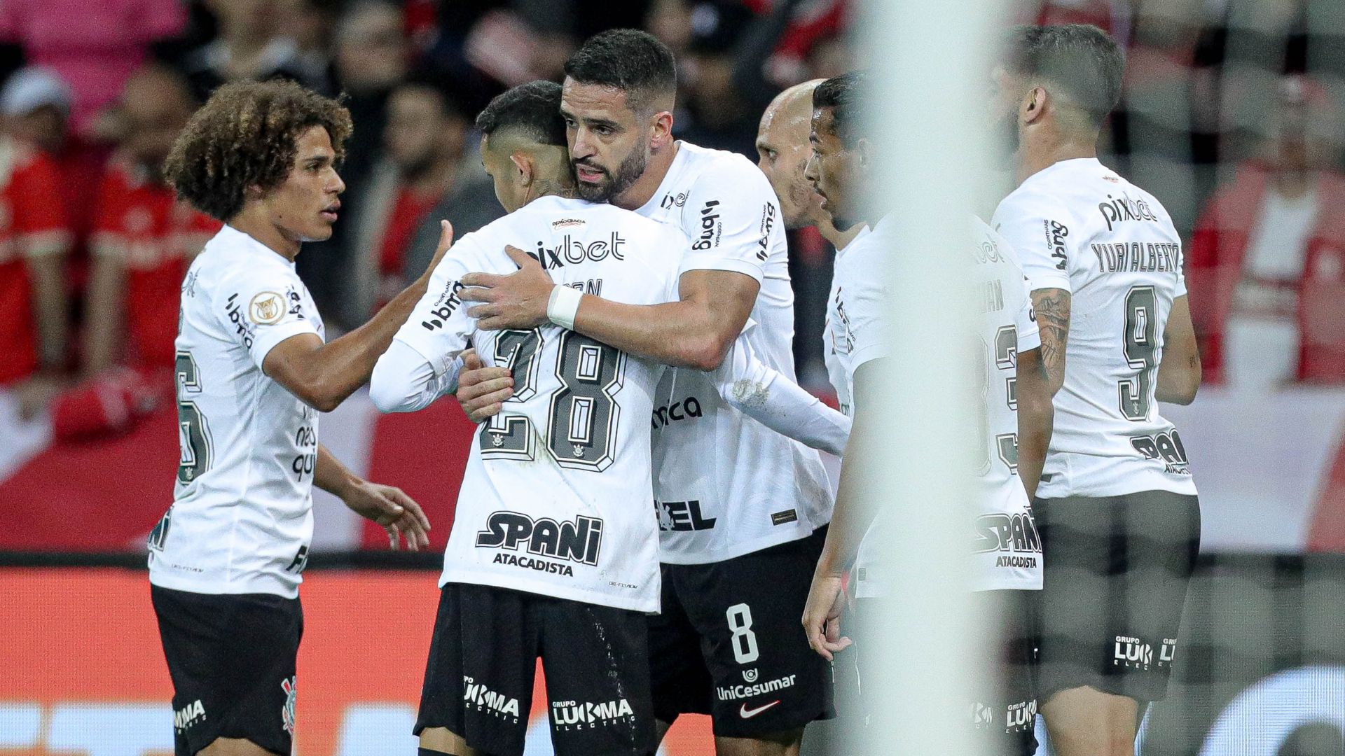 Renato Augusto marcou o primeiro gol do Corinthians contra o Internacional (Crédito: Rodrigo Coca / Agência Corinthians)