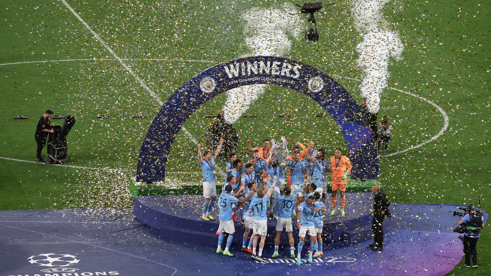 Ancelotti apontou Manchester City como favorito na Champions
