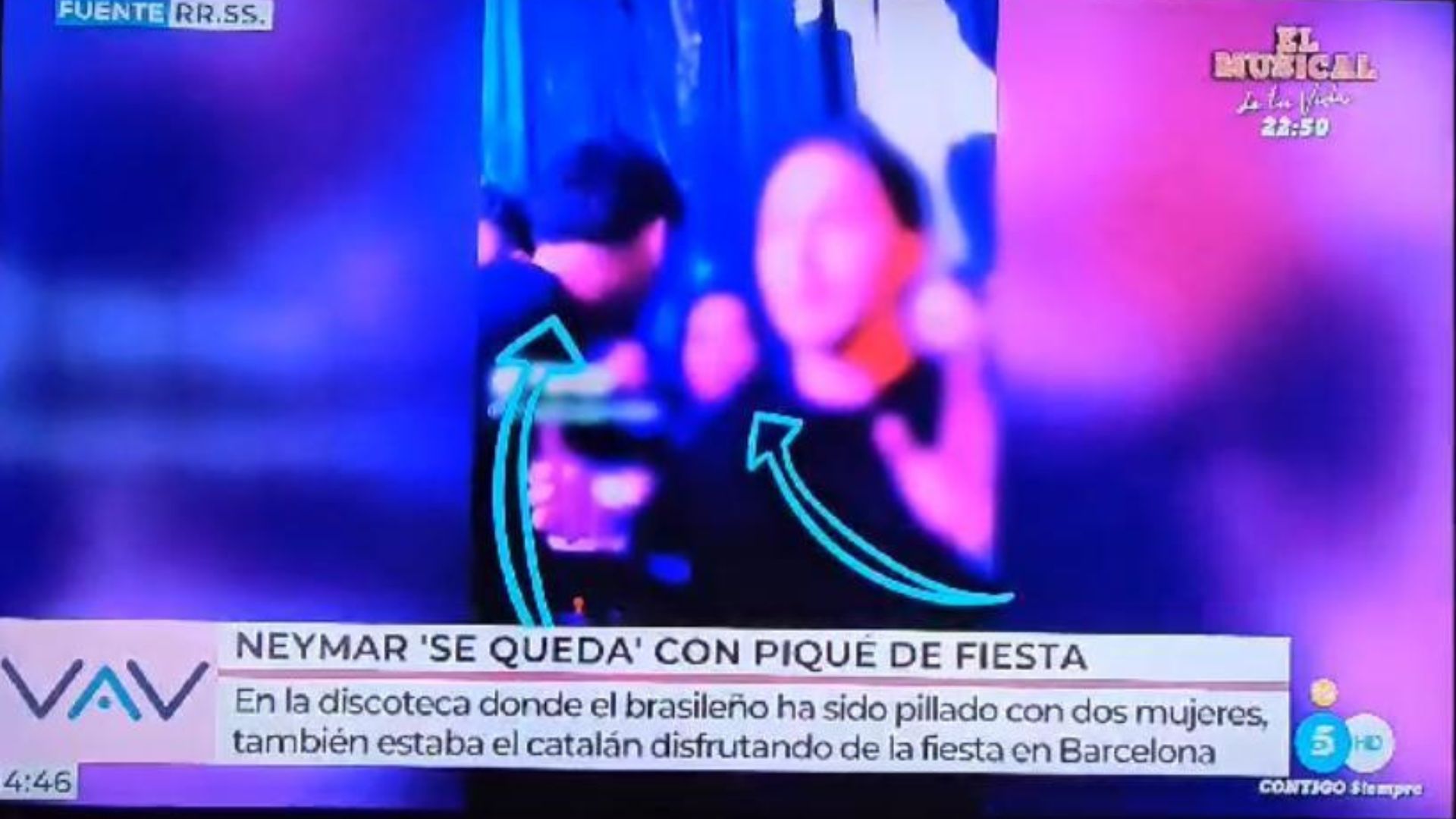 Piqué foi visto em balada de Barcelona