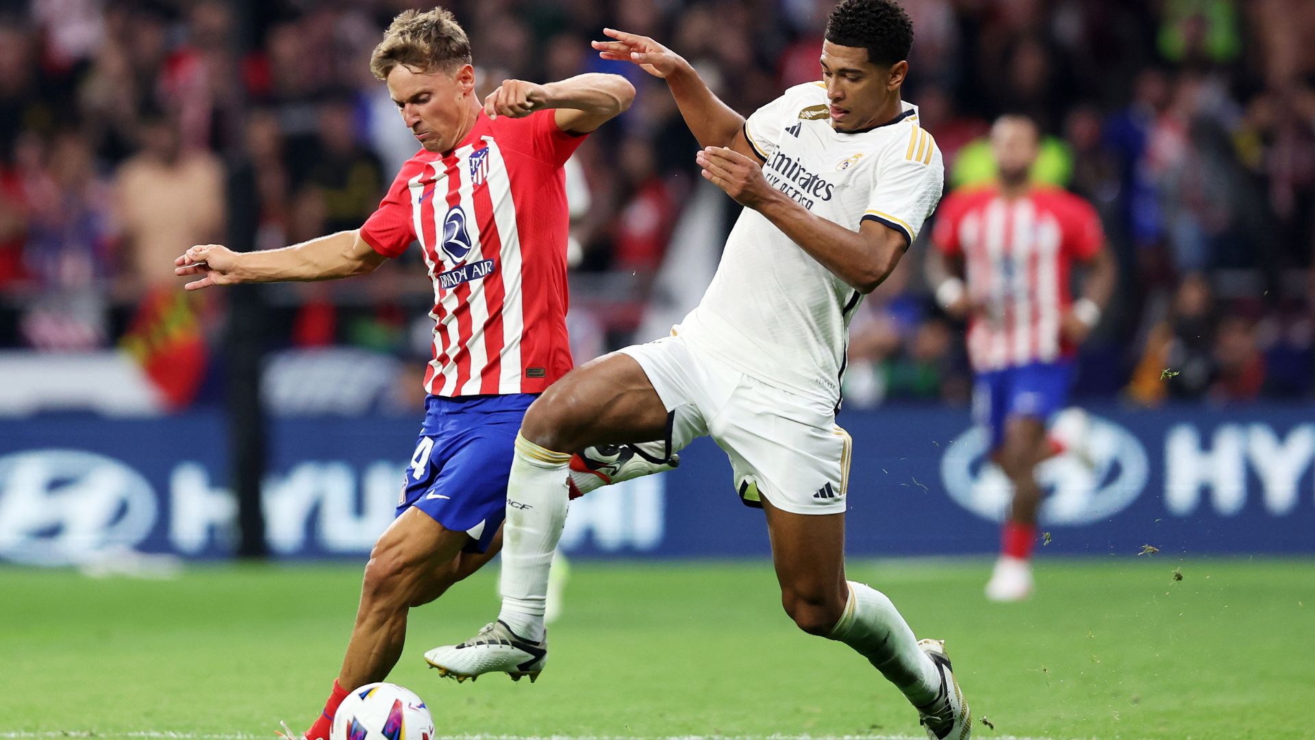 Real Madrid e Atlético se enfrentaram na última rodada da La Liga