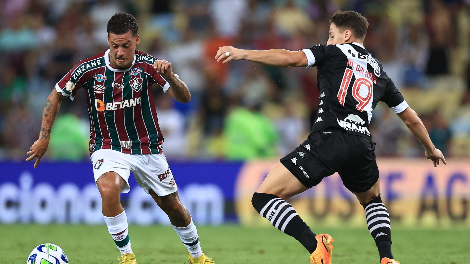 O último confronto entre Fluminense e Vasco aconteceu no Maracanã (Crédito: Getty Images)