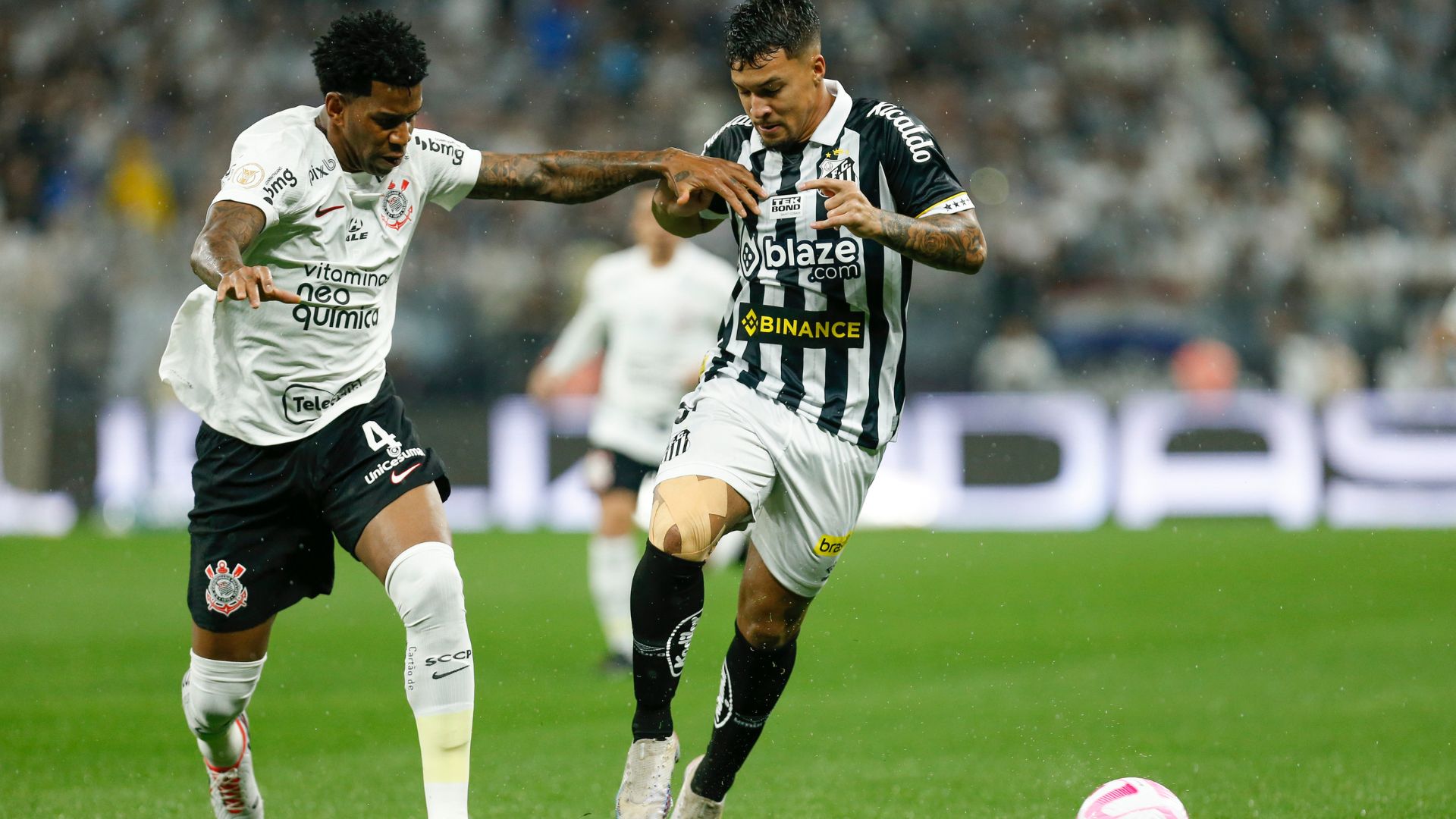 Corinthians e Santos ficaram no empate no Brasileirão