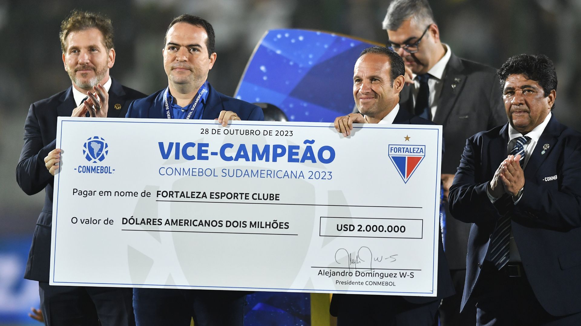 Fortaleza foi vice-campeão da Sul-Americana