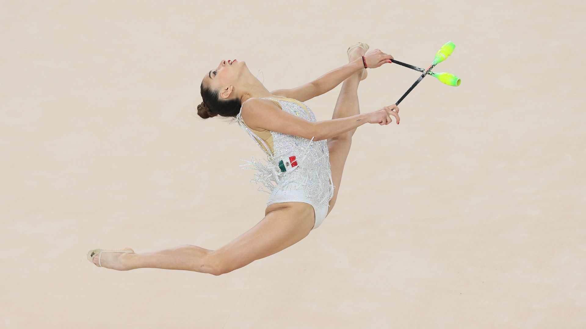 Marina Malpica performando nos Jogos Pan-Americanos de Santiago (Crédito: Getty Images)