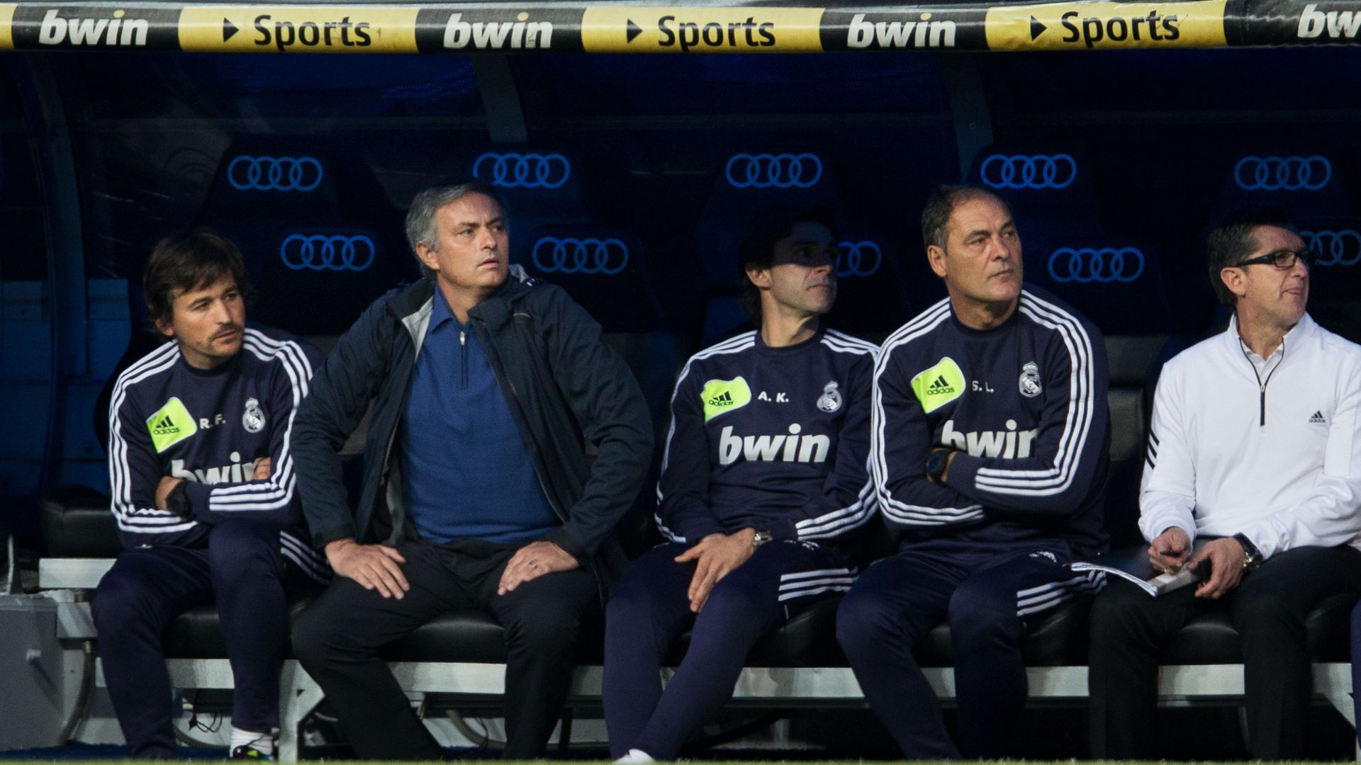 Mourinho no comando do Real Madrid 