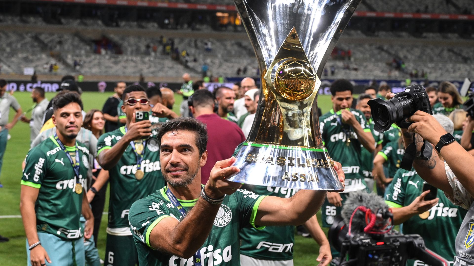 Abel Ferreira acumulou seu nono título pelo Palmeiras