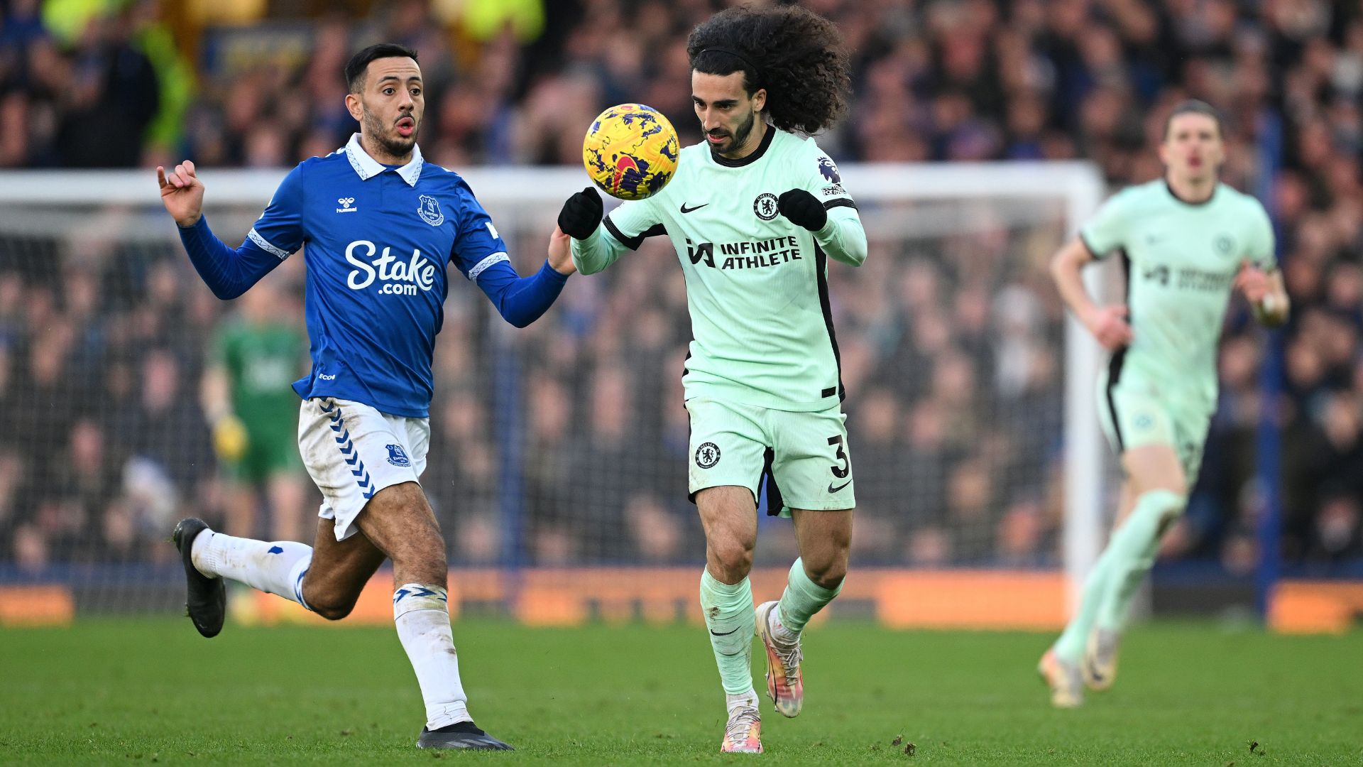 Everton e Chelsea fizeram um jogo truncado sem muitas oportunidades 