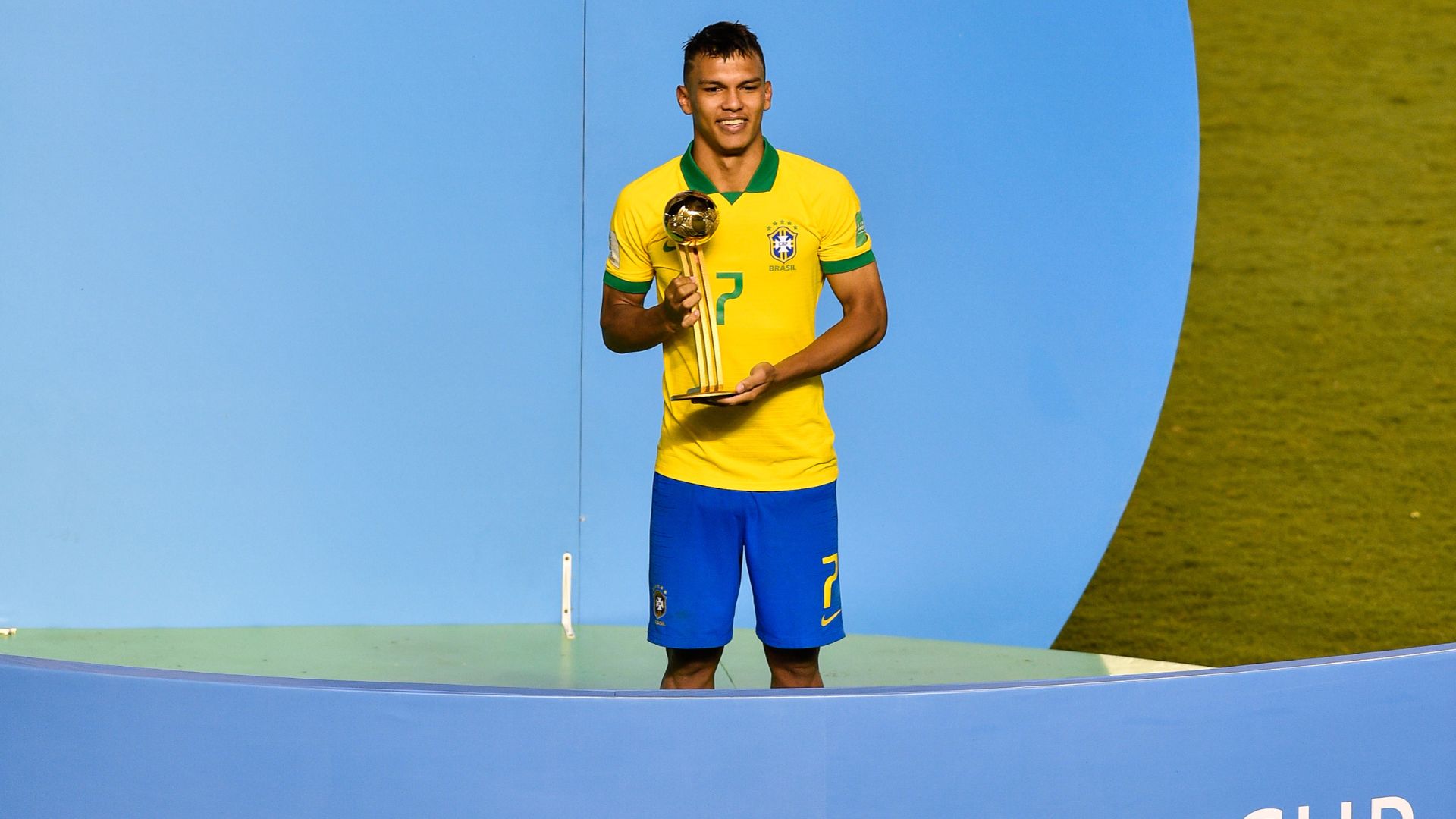 Gabriel Verón foi eleito melhor jogador do Mundial sub-17, em 2019 (Crédito: Getty Images)