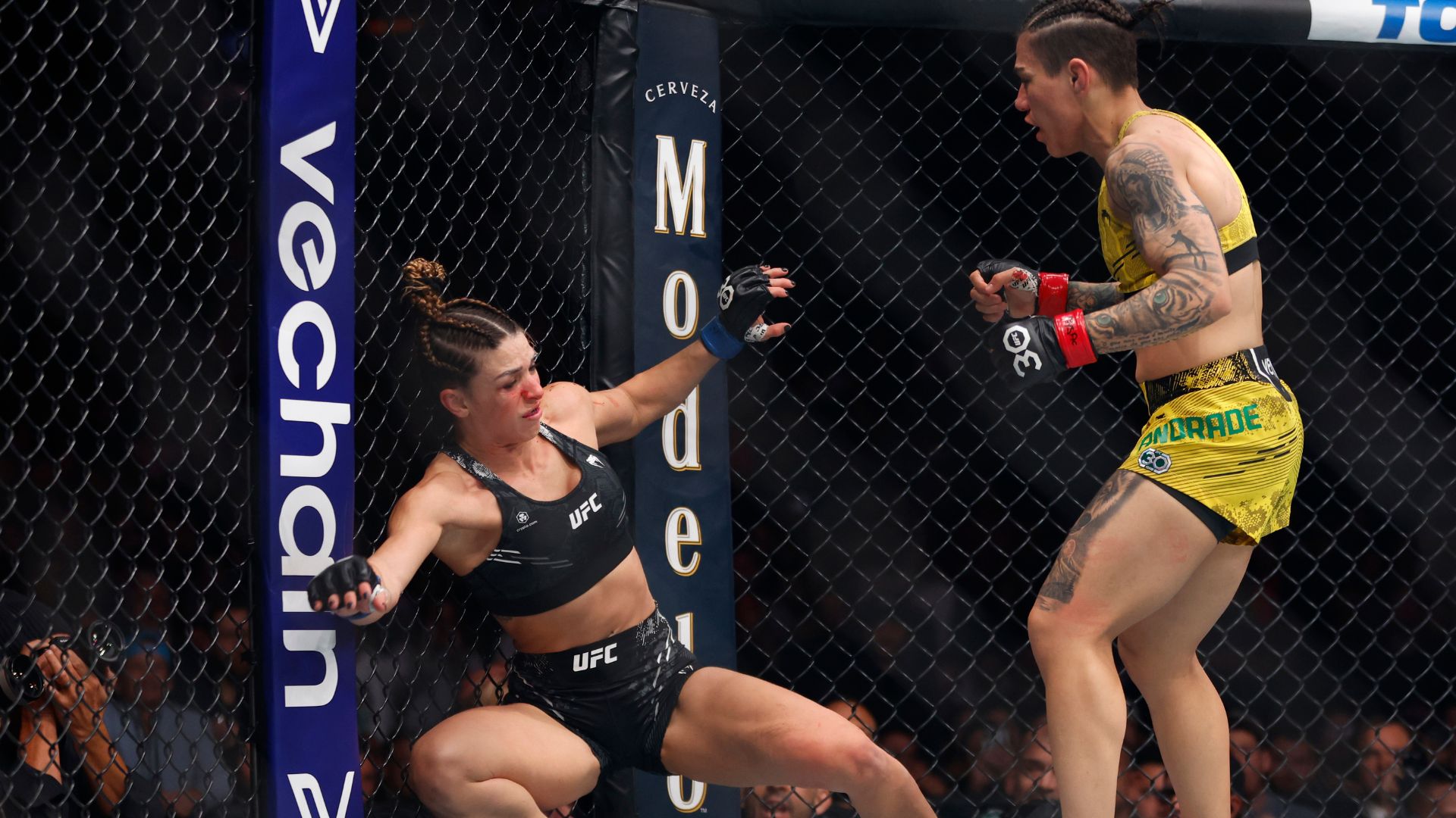 Jéssica Andrade nocauteou Mackenzie Dern pelo UFC