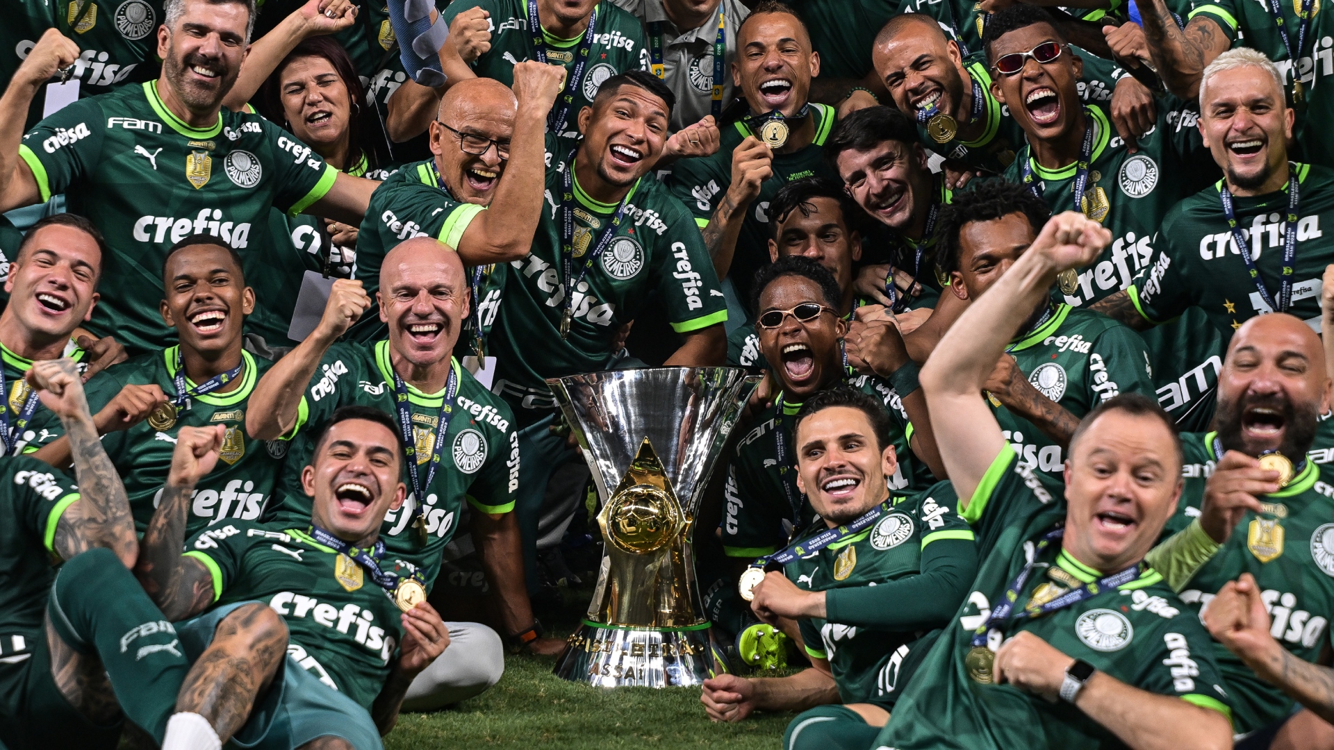 Palmeiras campeão Brasileiro 2023 - Créditos: Getty Images