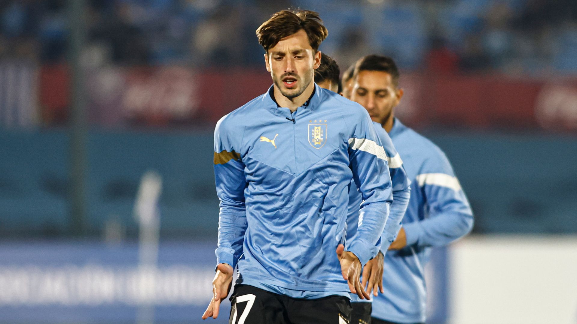 Matías Viña em ação pela seleção do Uruguai (Crédito: Getty Images)
