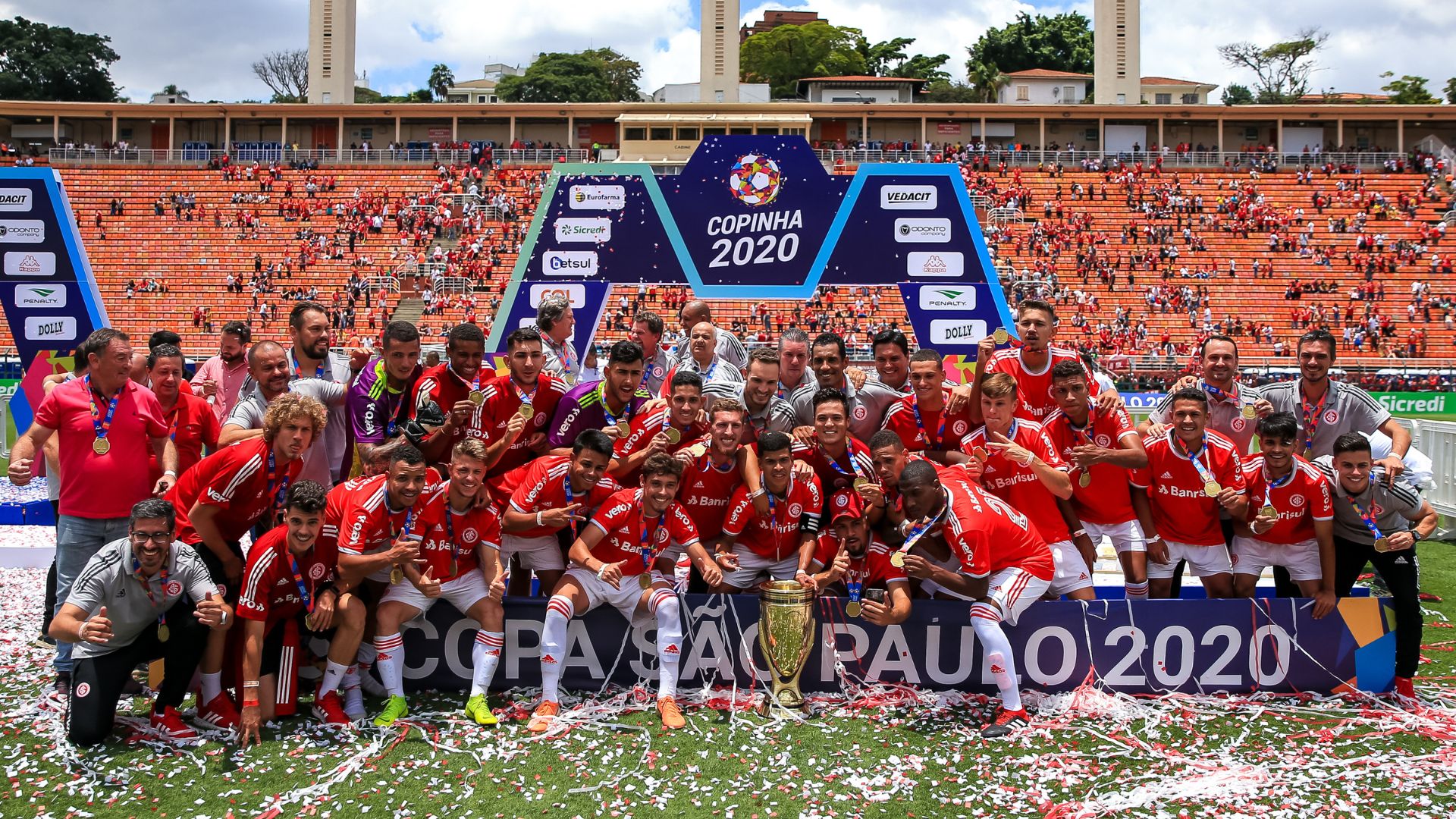Última final da Copinha disputada no Pacaembu foi em 2020 (Crédito: Getty Images)
