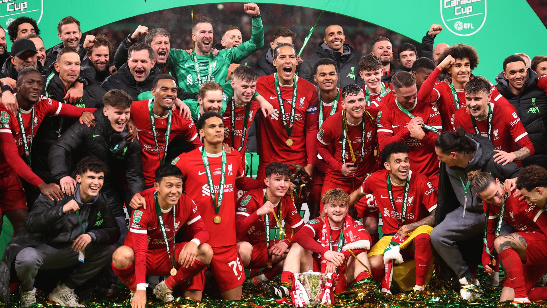 Liverpool foi campeão da Copa da Liga Inglesa