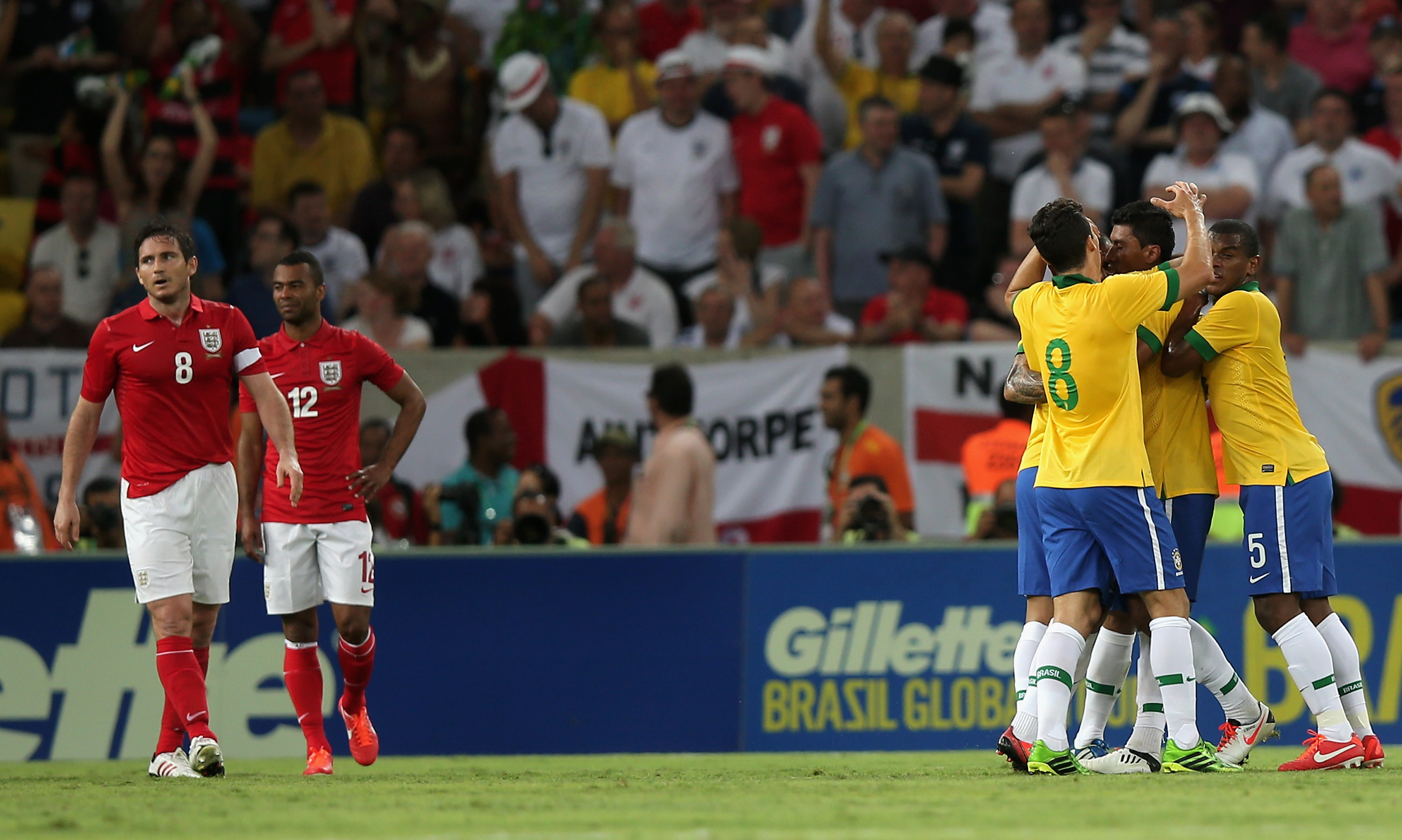 Brasil x Inglaterra (2013) - Getty Images