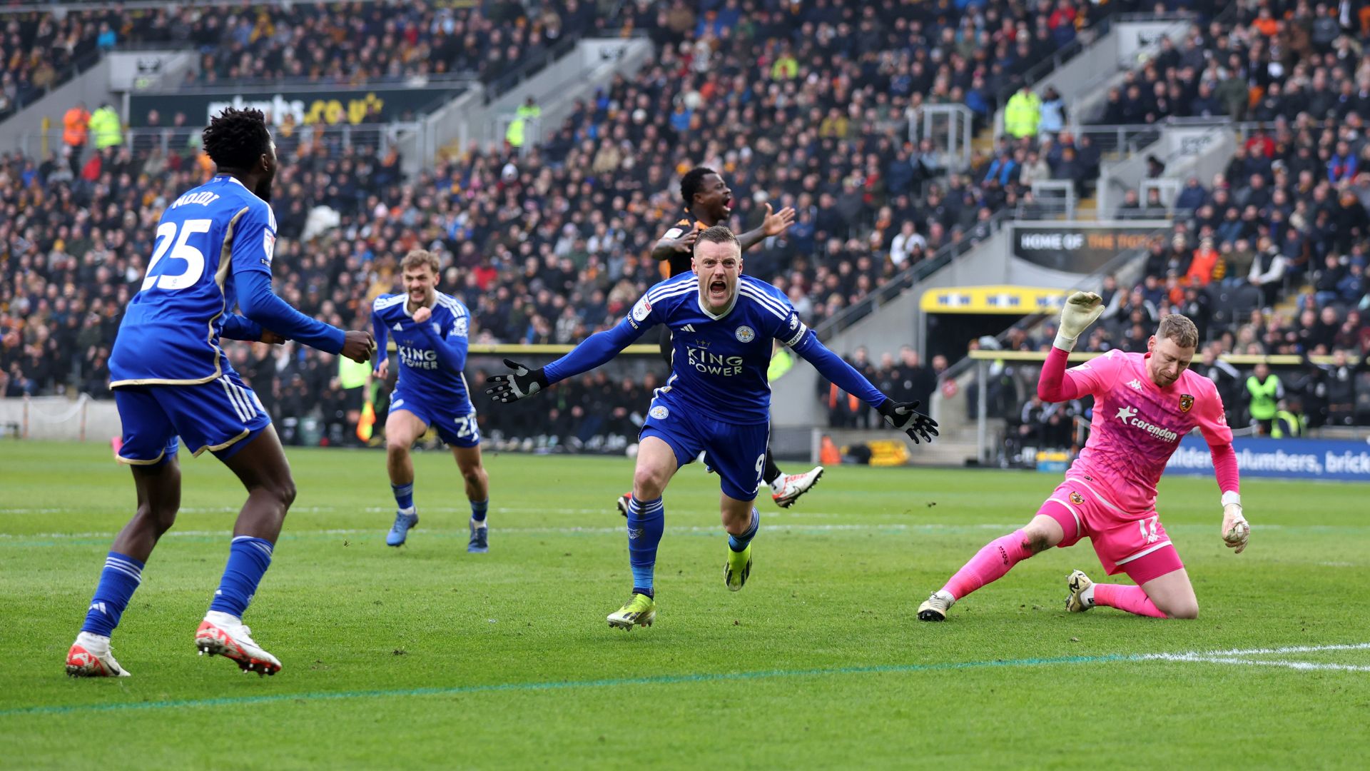 Leicester é o segundo colocado da segunda divisão inglesa (Crédito: Getty Images)