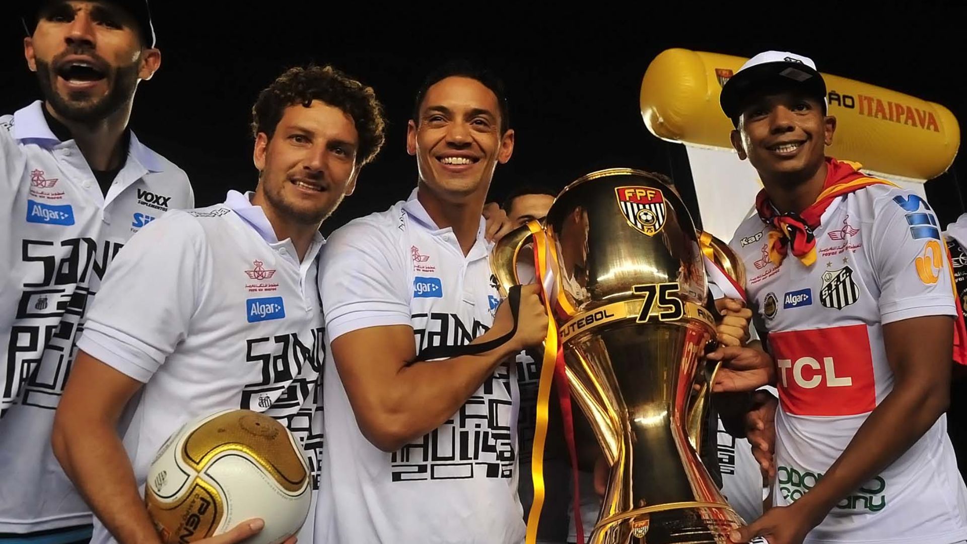 Santos venceu o Campeonato Paulista de 2016 (Crédito: Ivan Storti / Santos FC)