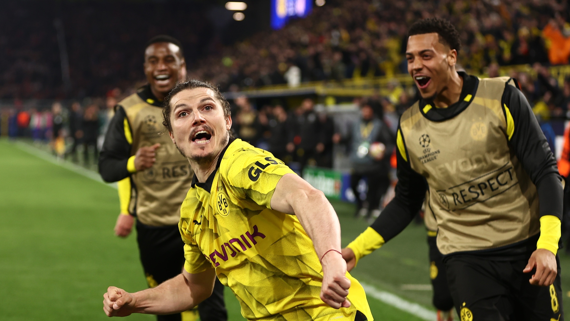 Borussia Dortmund venceu na ida das semifinais da Champions