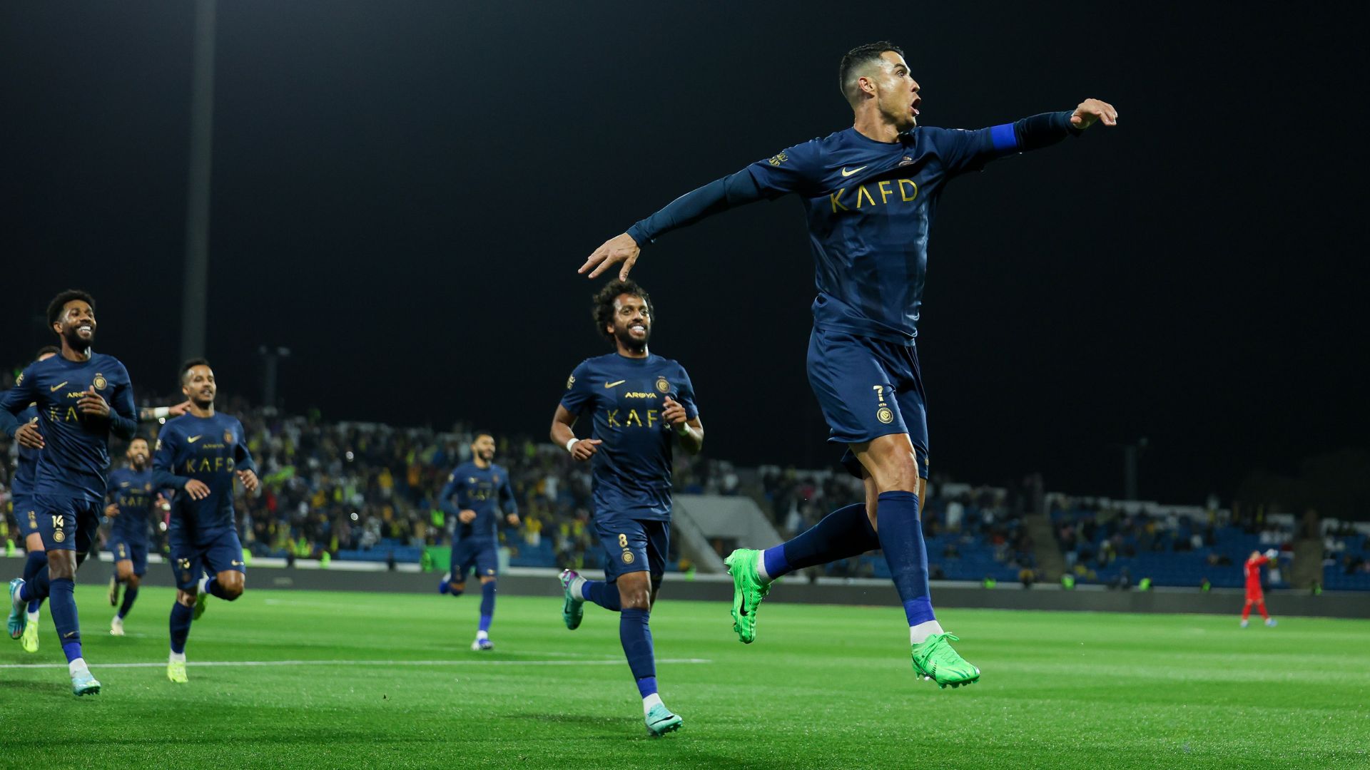 Cristiano Ronaldo marcou três gols e deu duas assistências na partida (Crédito: Getty Images)