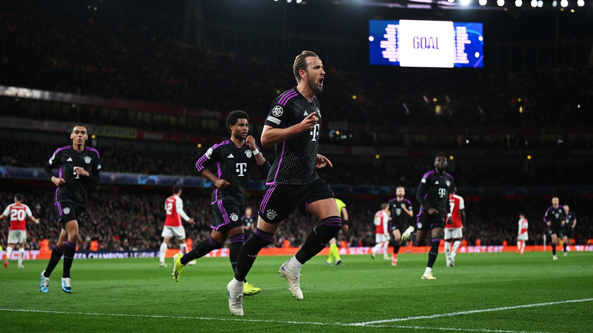 Harry Kane marcou seu 15º gol contra o Arsenal na carreira (Crédito: Getty Images)