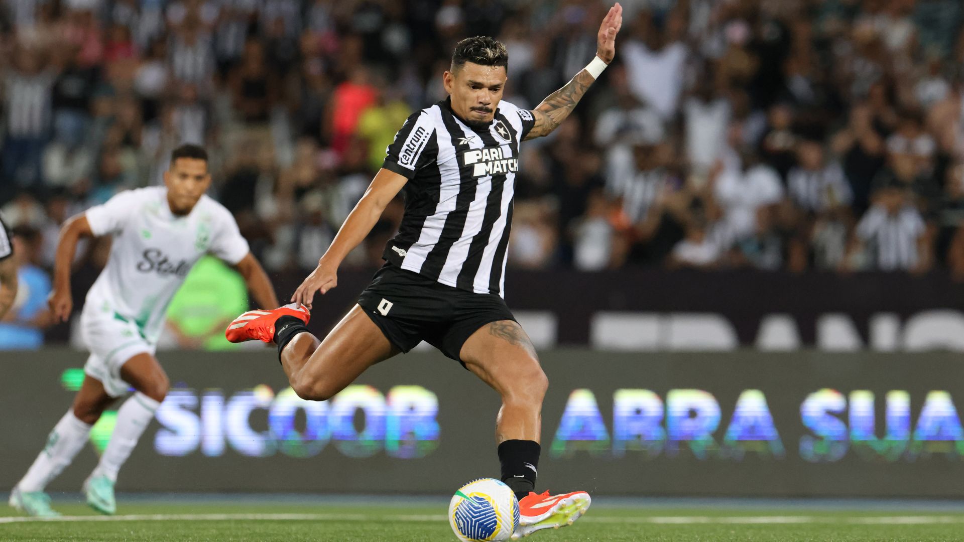 Botafogo goleou o Juventude pelo Brasileirão