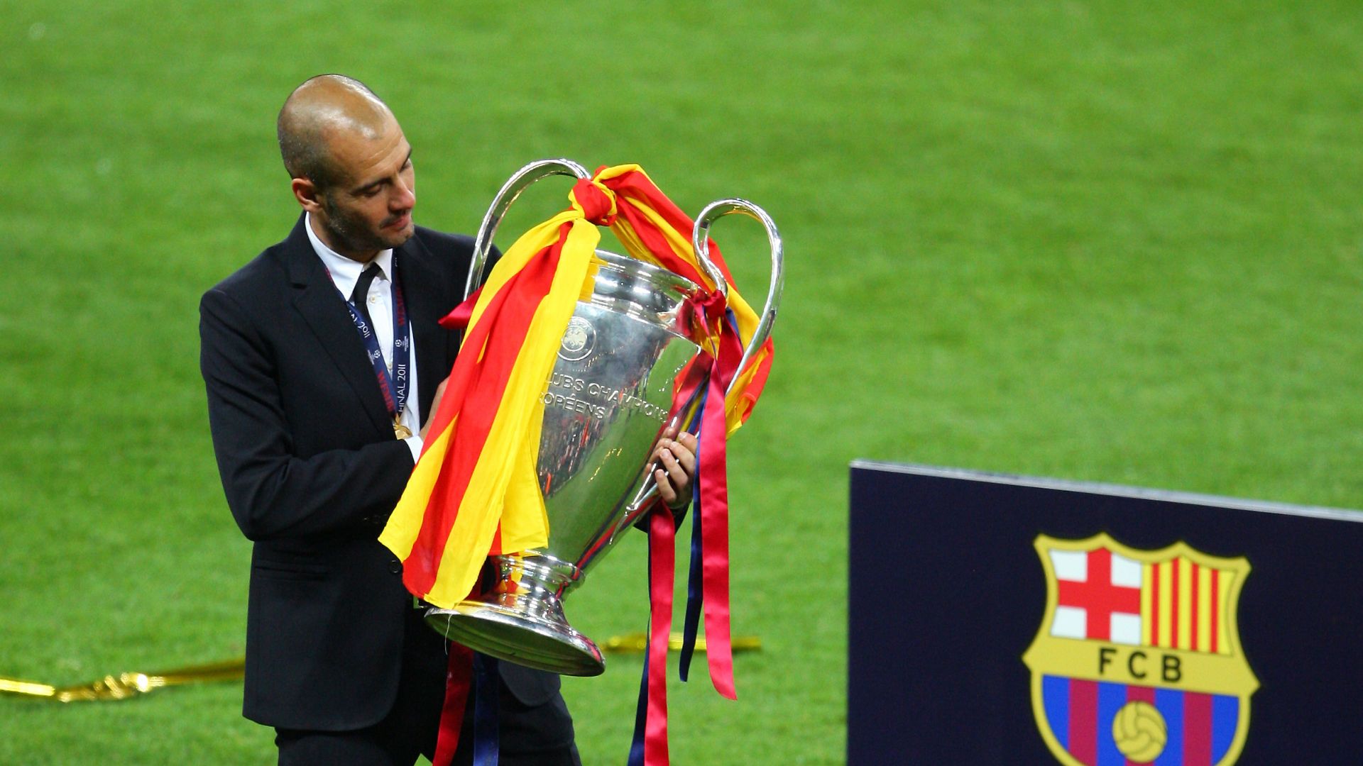 Guardiola venceu duas Champions League pelo Barcelona