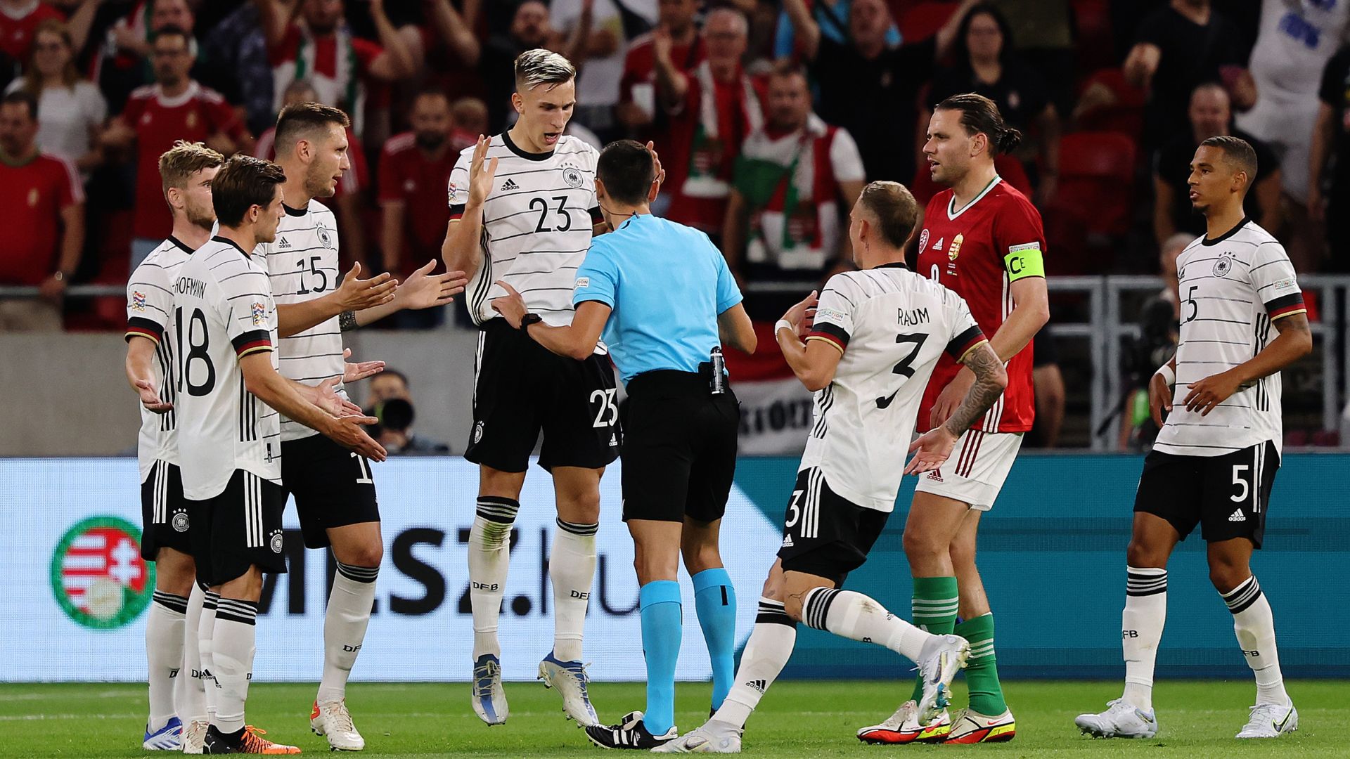 Alemanha e Hungria se enfrentaram pelo Grupo 3