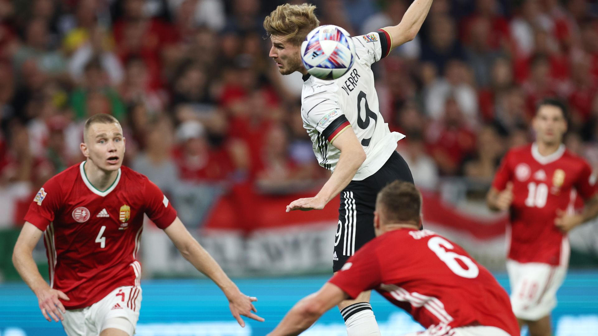 Alemanha x Hungria em jogo de ida na Liga das Nações