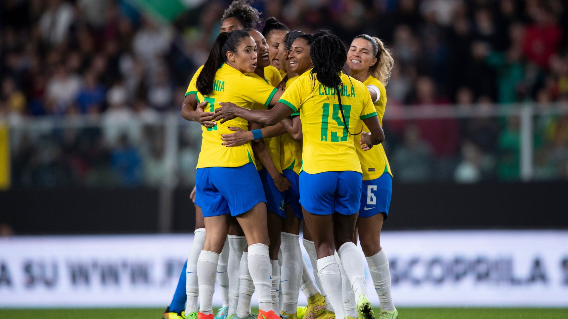 Seleção Brasileira Feminina venceu a Itália em amistoso