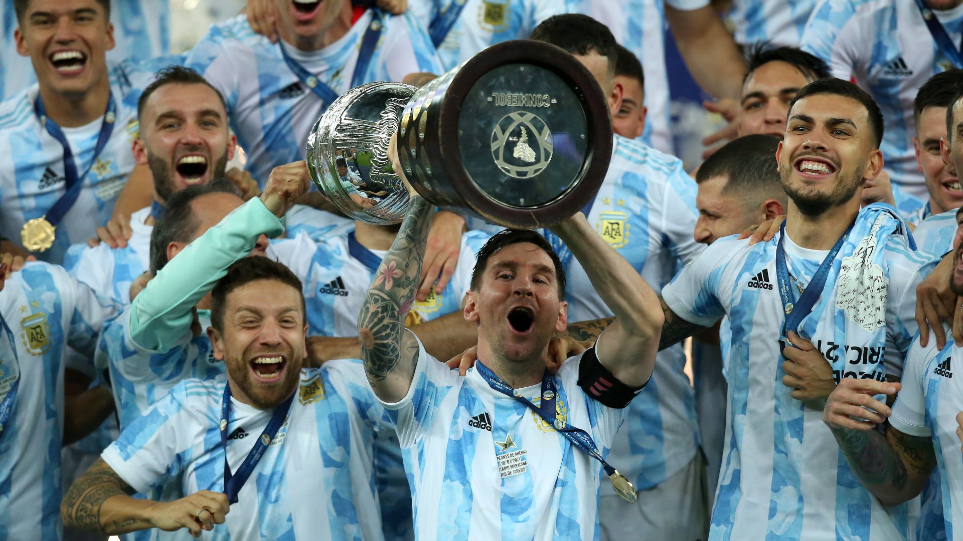 Seleção Argentina conquista a Copa América 2021 