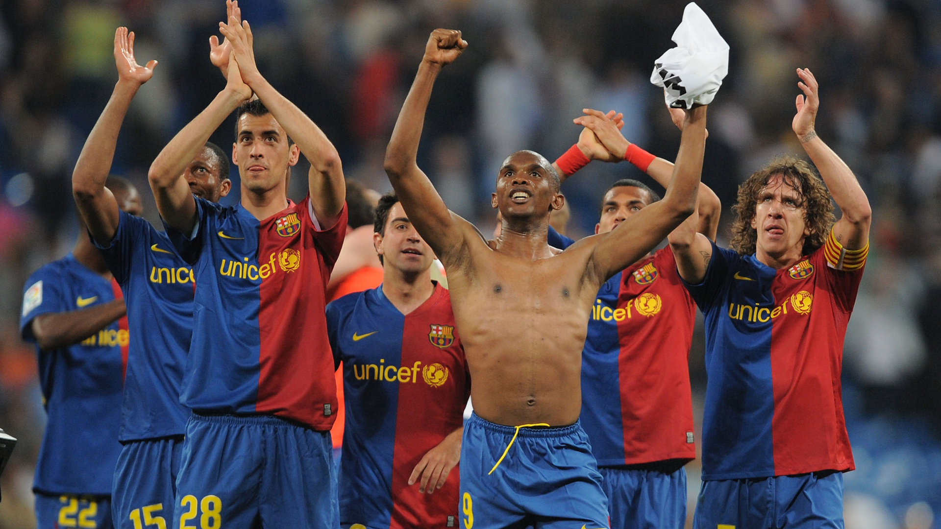 Barcelona goleou o Barcelona em 2009