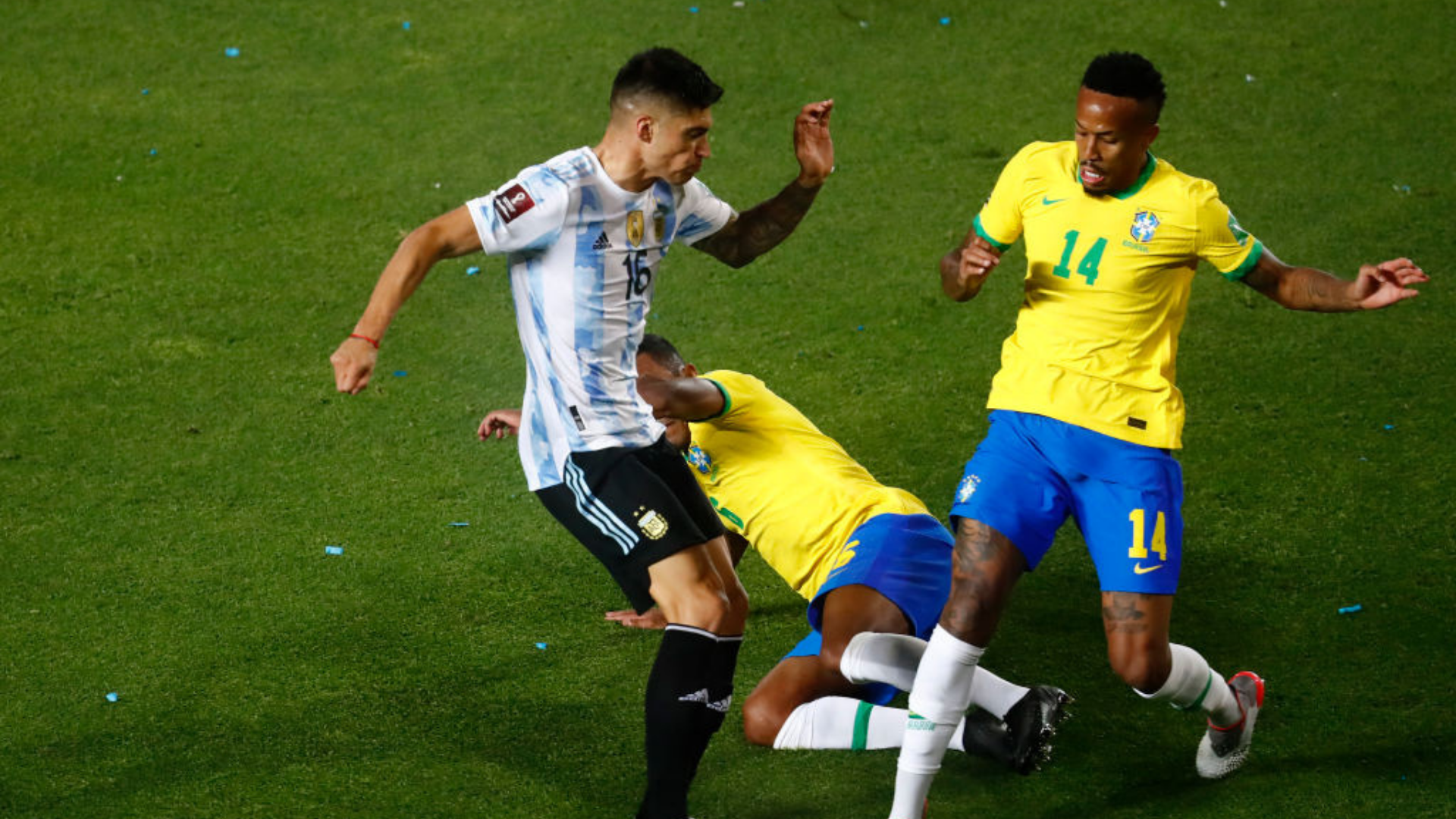 Brasil x Argentina em ação